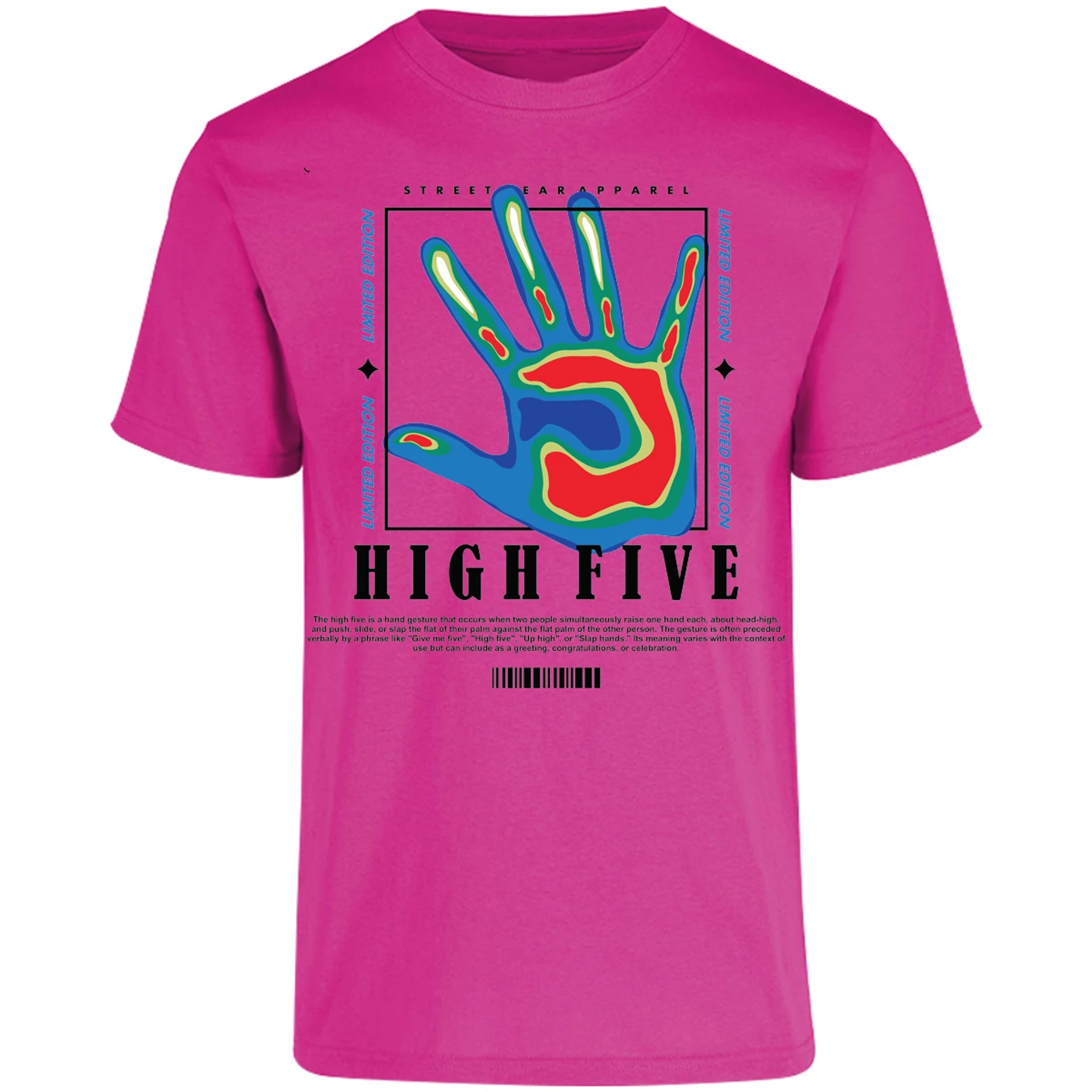 Playera Urbano Style High Five 144 para Adulto 24