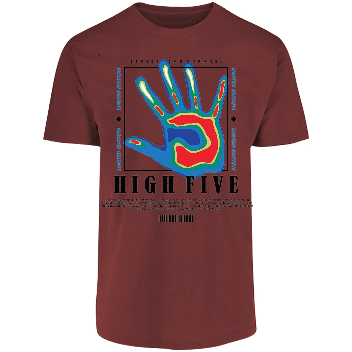 Playera Urbano Style High Five 144 para Adulto 10