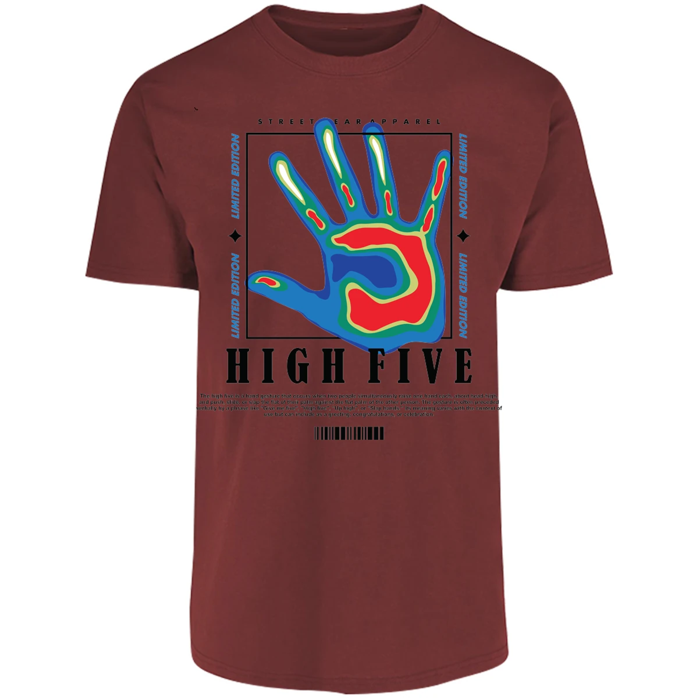 Playera Urbano Style High Five 144 para Adulto 10