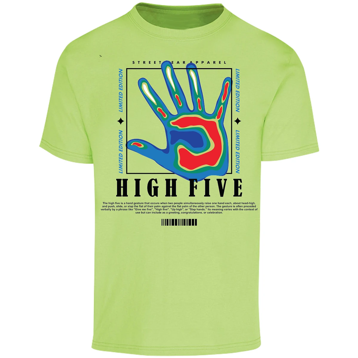 Playera Urbano Style High Five 144 para Adulto 2