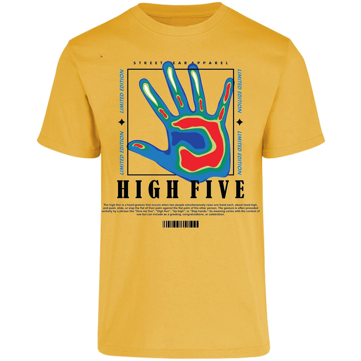 Playera Urbano Style High Five 144 para Adulto 11