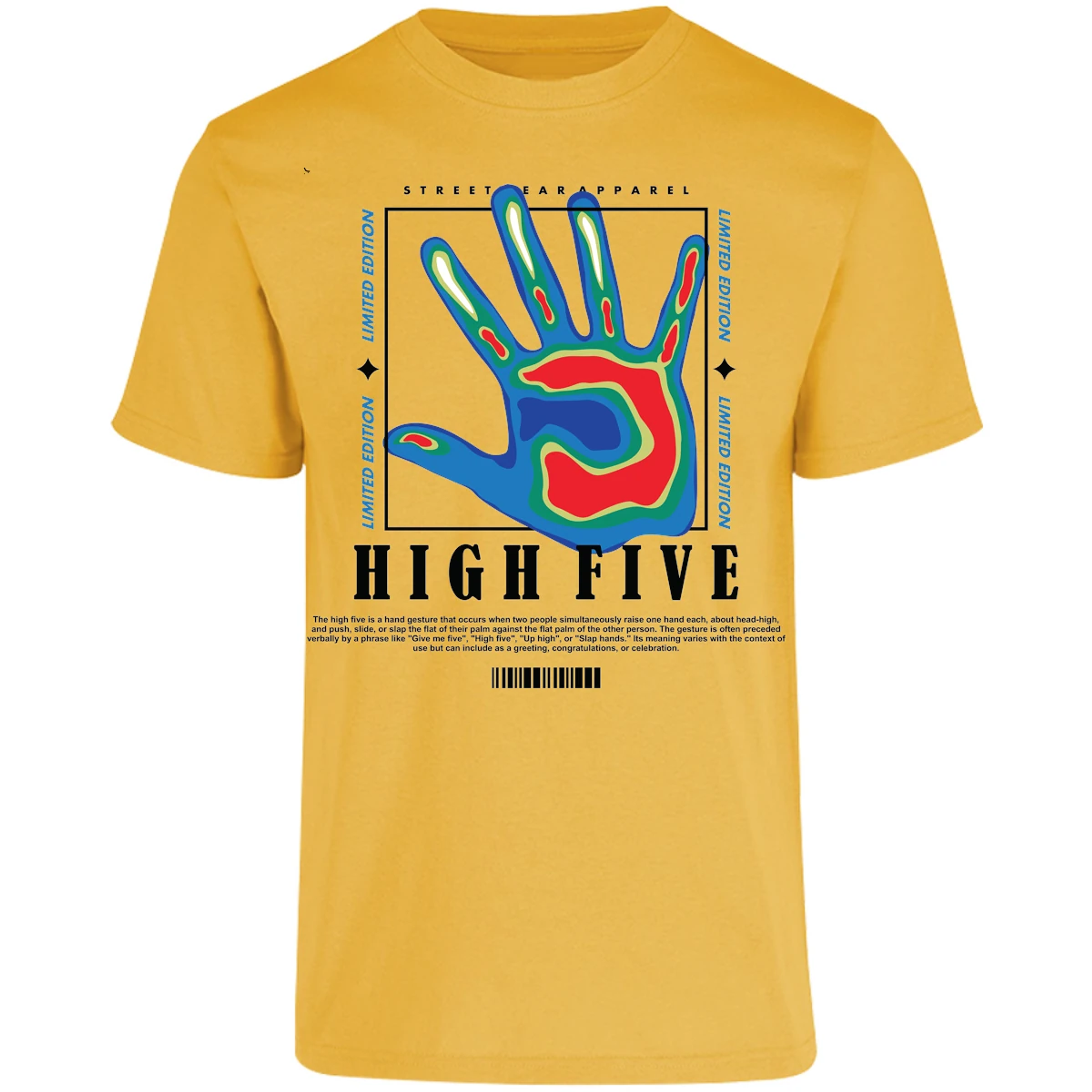Playera Urbano Style High Five 144 para Adulto 11