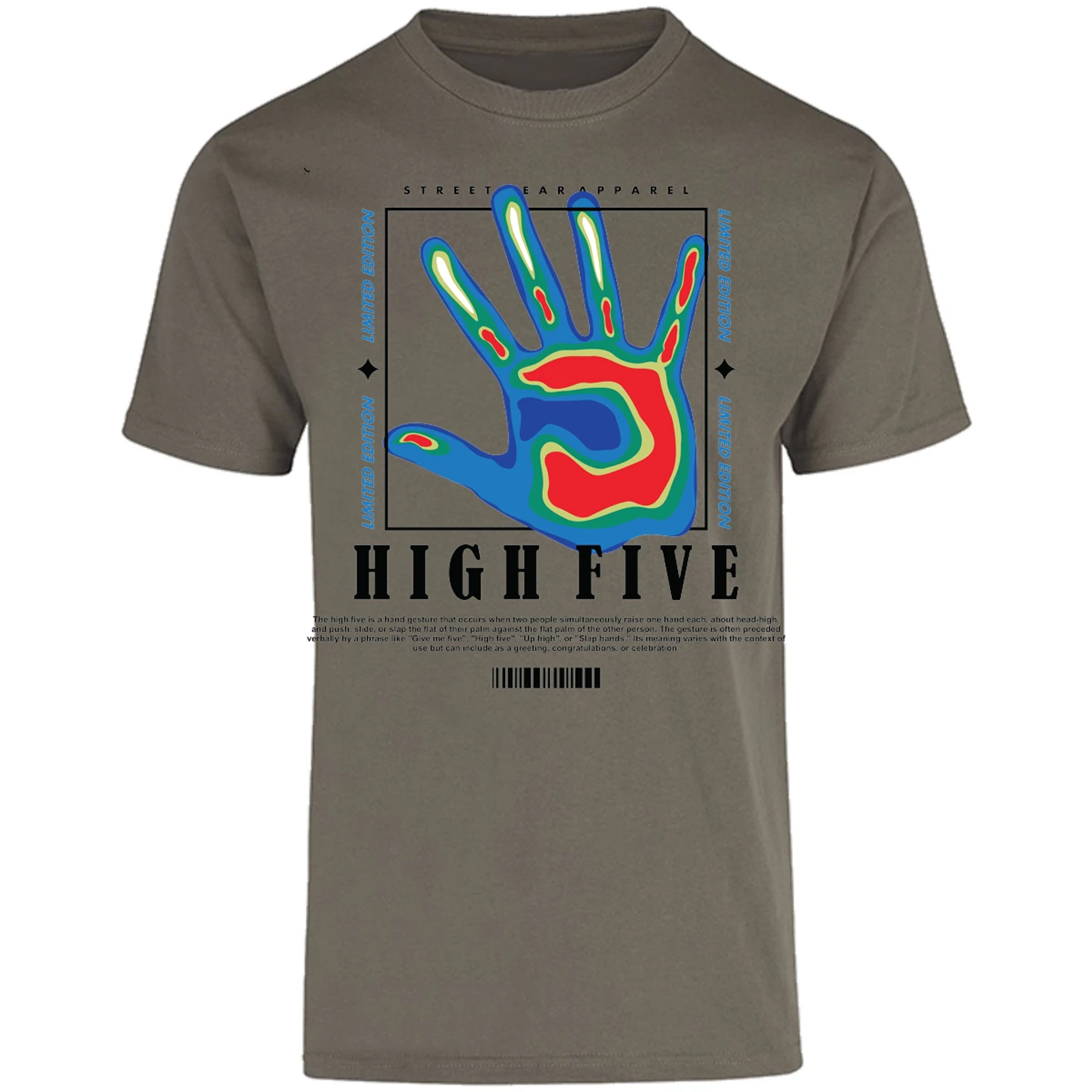 Playera Urbano Style High Five 144 para Adulto 4