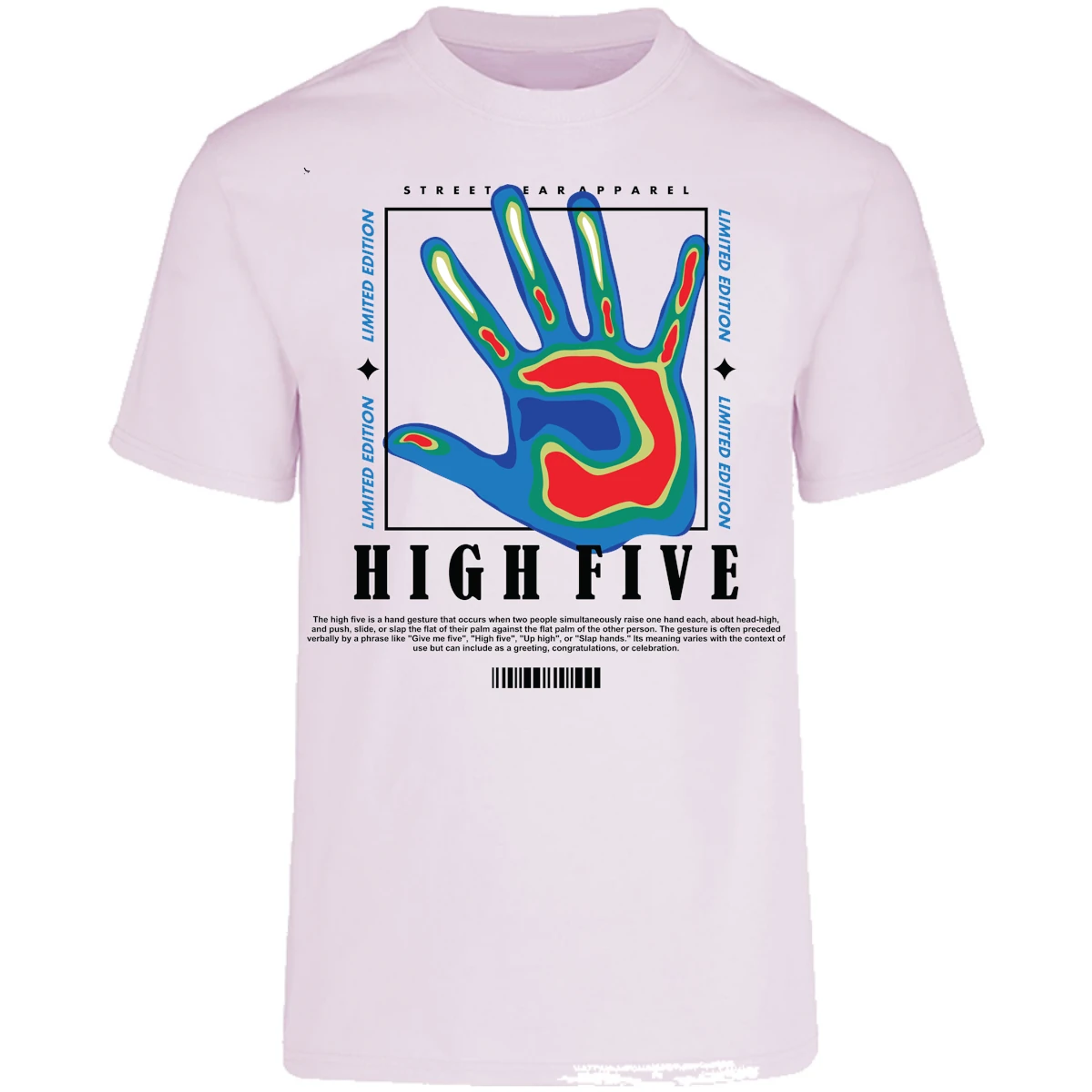 Playera Urbano Style High Five 144 para Adulto 9