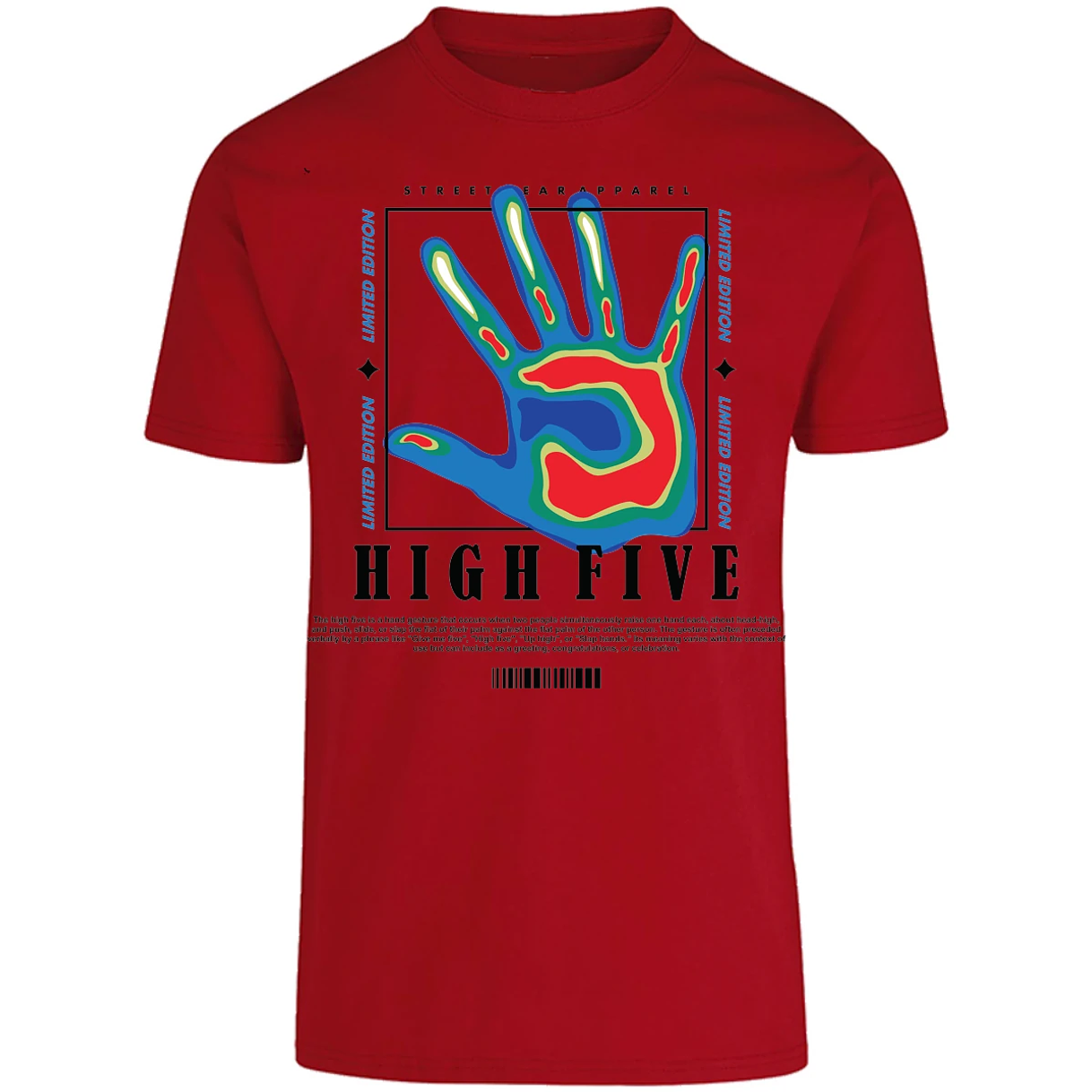 Playera Urbano Style High Five 144 para Adulto 16