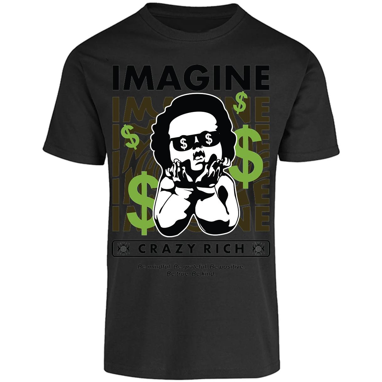 Playera Urbano Style Rich Crazy 104 para Adulto 29