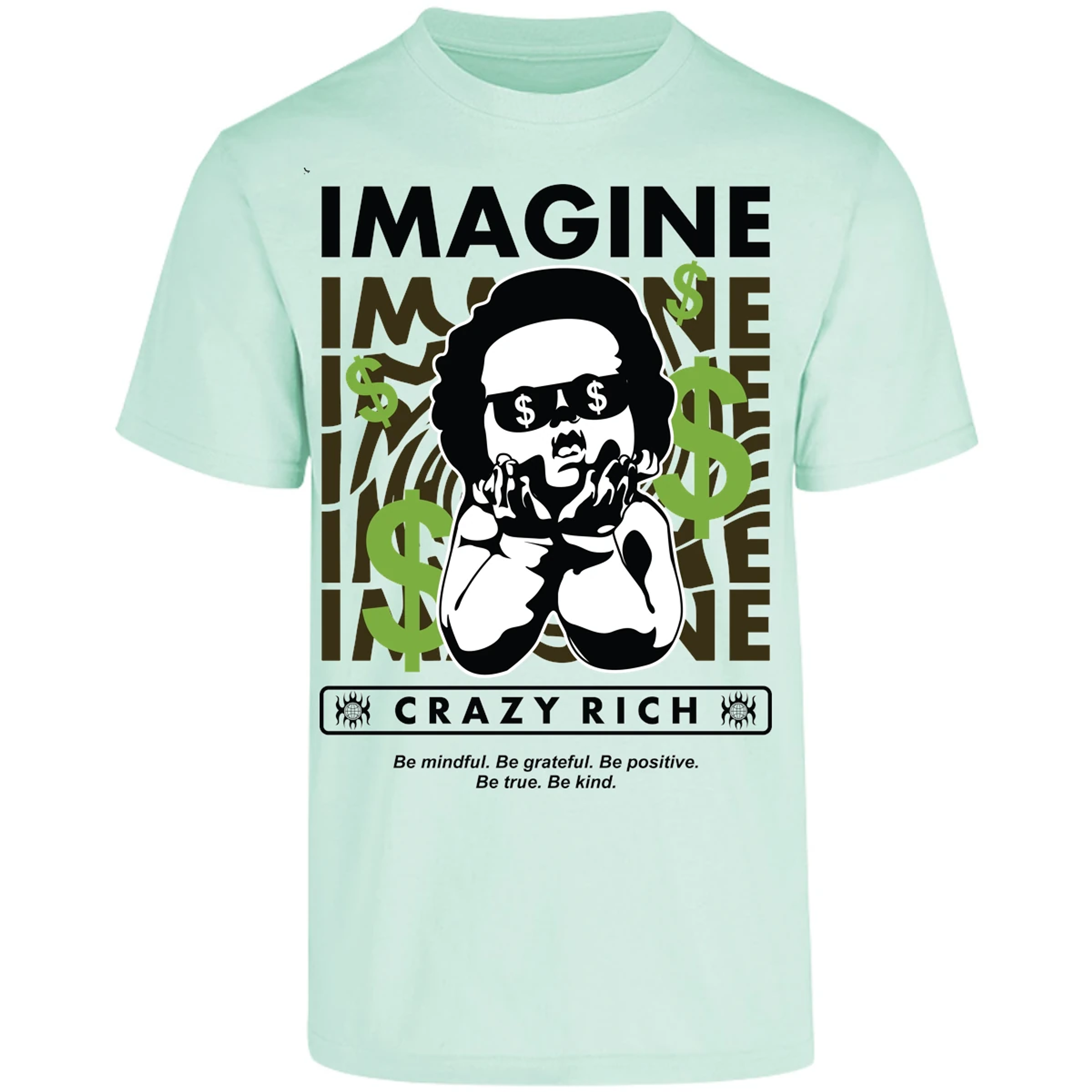 Playera Urbano Style Rich Crazy 104 para Adulto 3