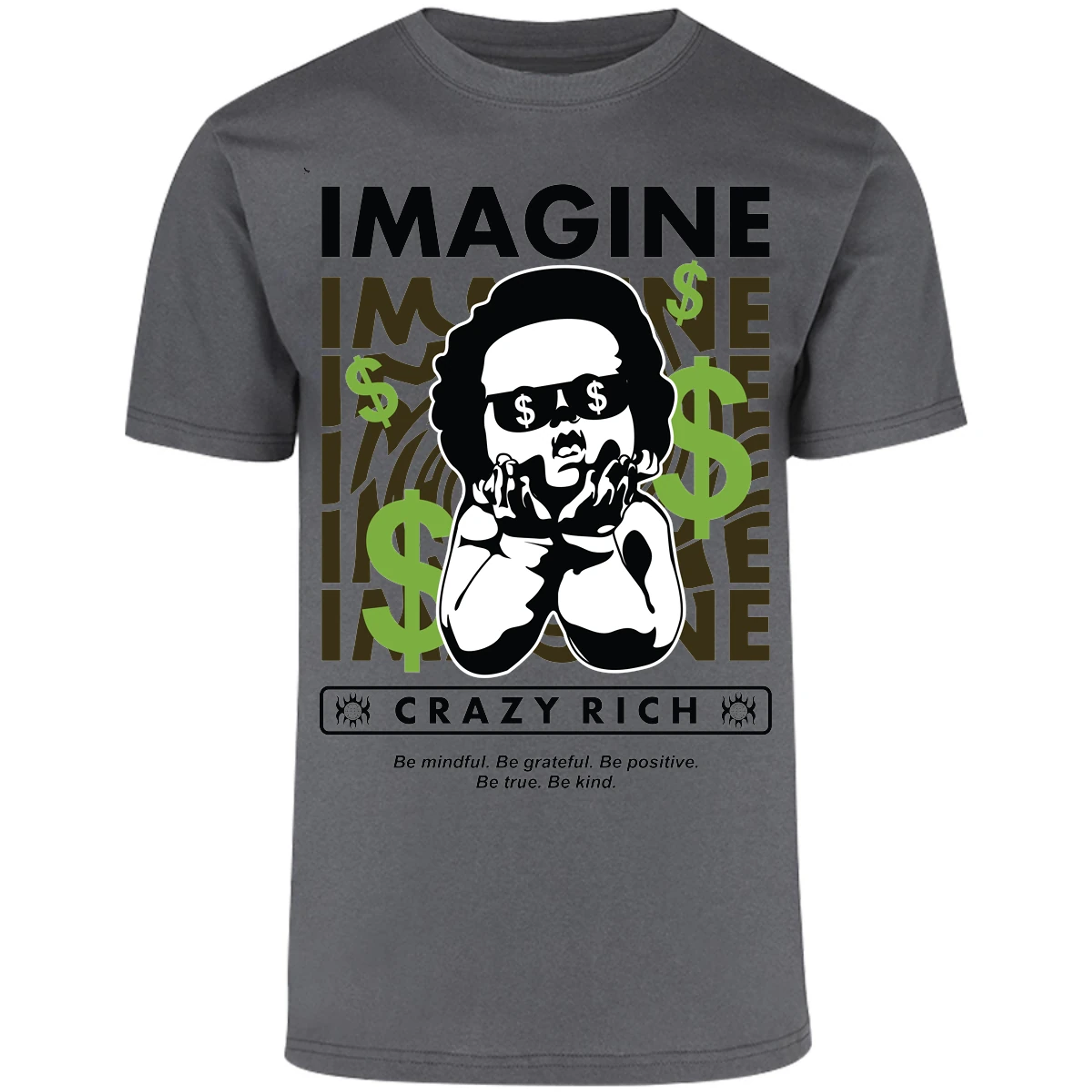 Playera Urbano Style Rich Crazy 104 para Adulto 15