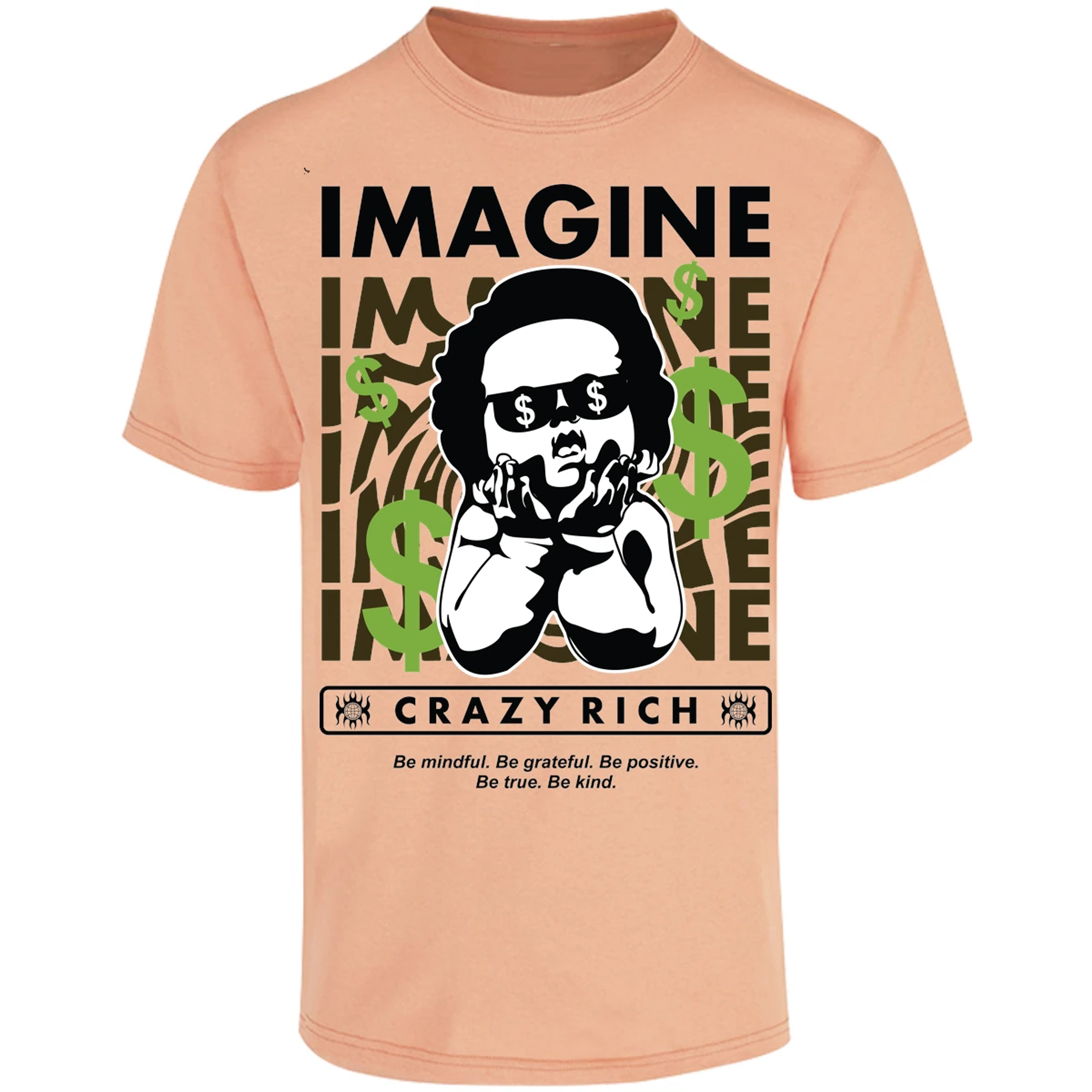 Playera Urbano Style Rich Crazy 104 para Adulto 25