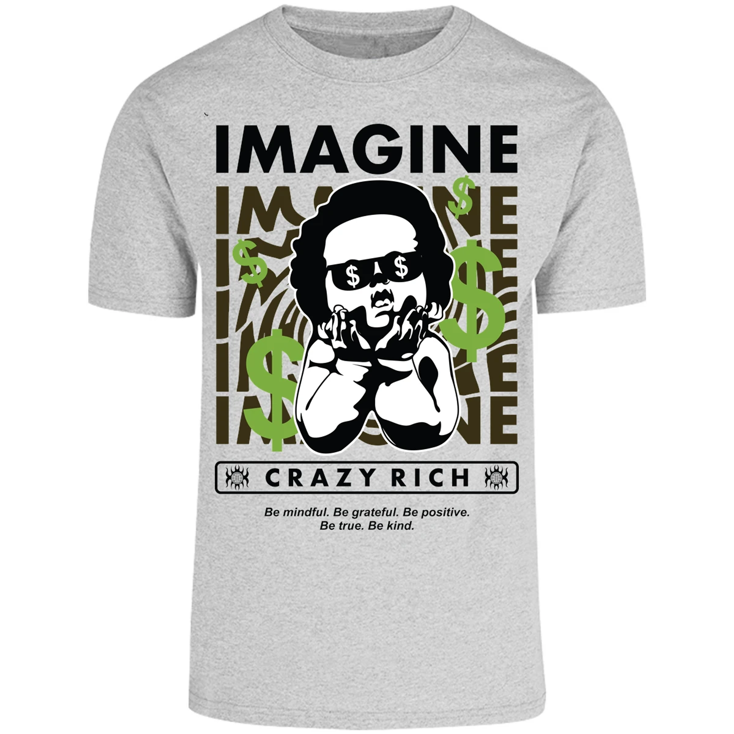 Playera Urbano Style Rich Crazy 104 para Adulto 21