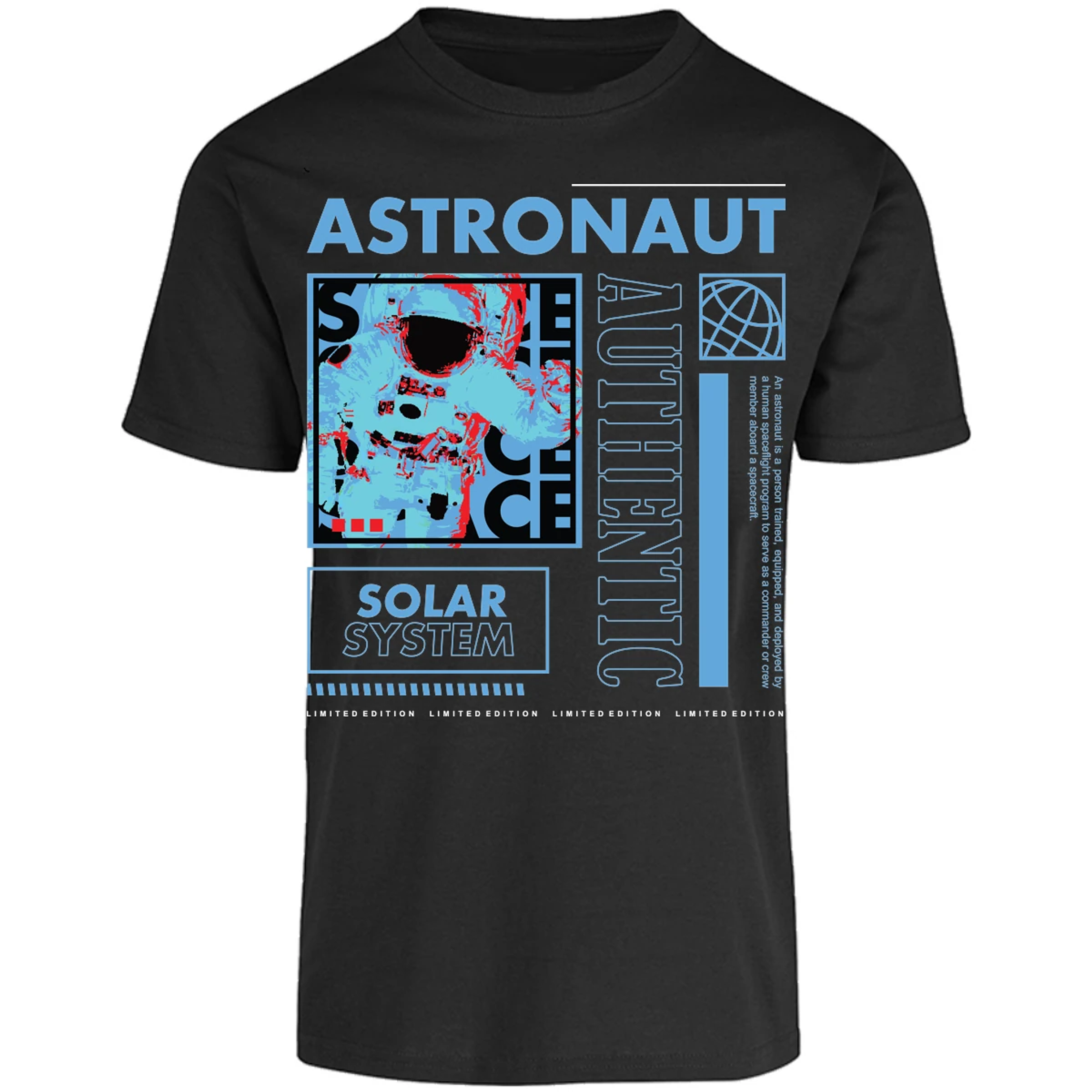 Playera Urbano Style Spacecraft Astronaut 69 para Adulto 24