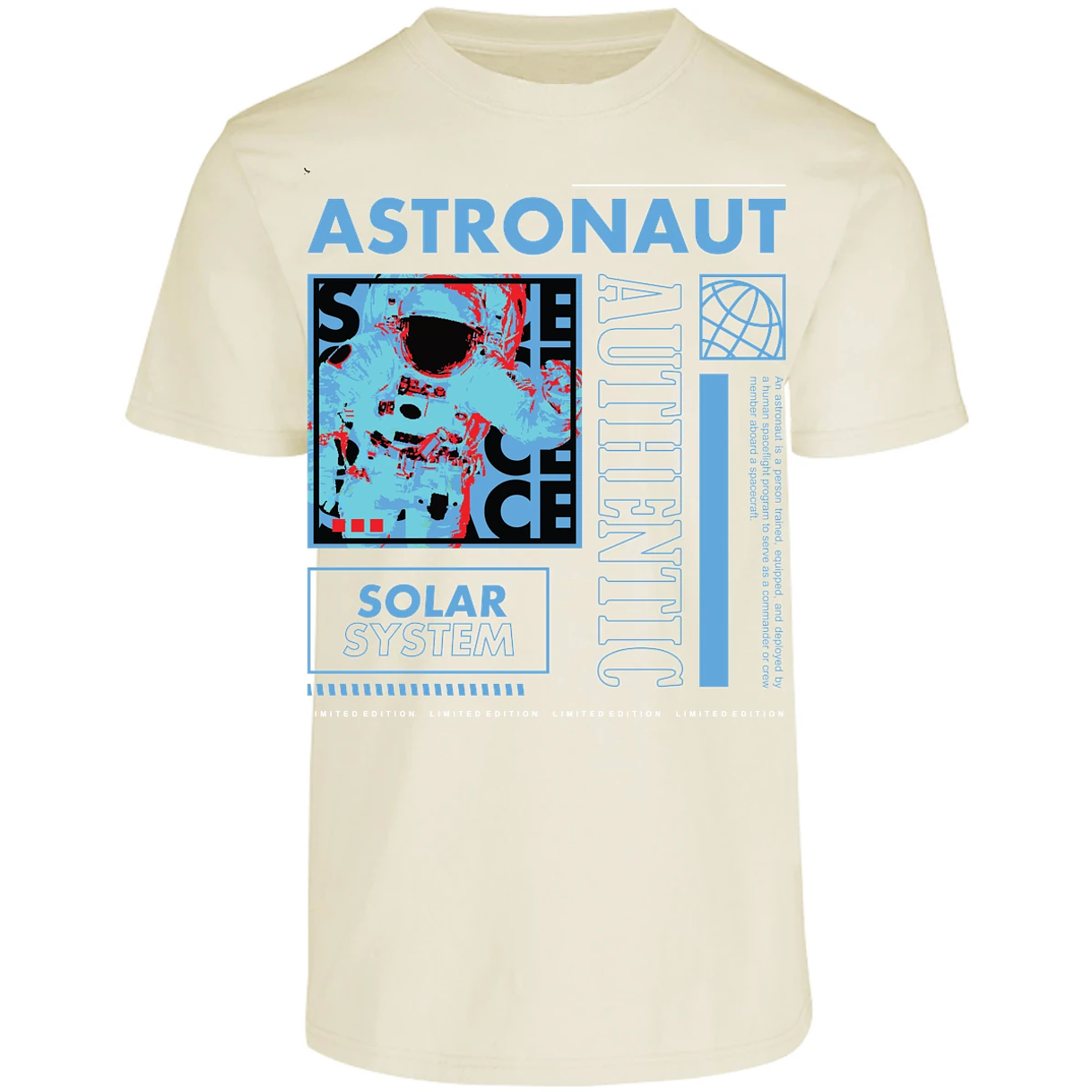Playera Urbano Style Spacecraft Astronaut 69 para Adulto 4