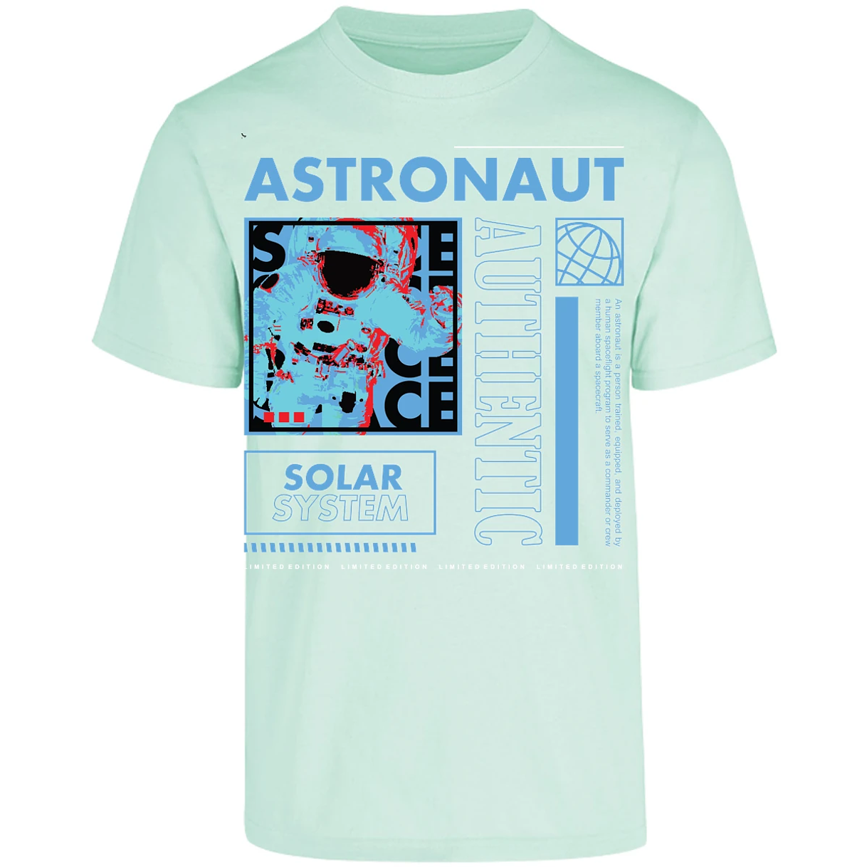 Playera Urbano Style Spacecraft Astronaut 69 para Adulto 21
