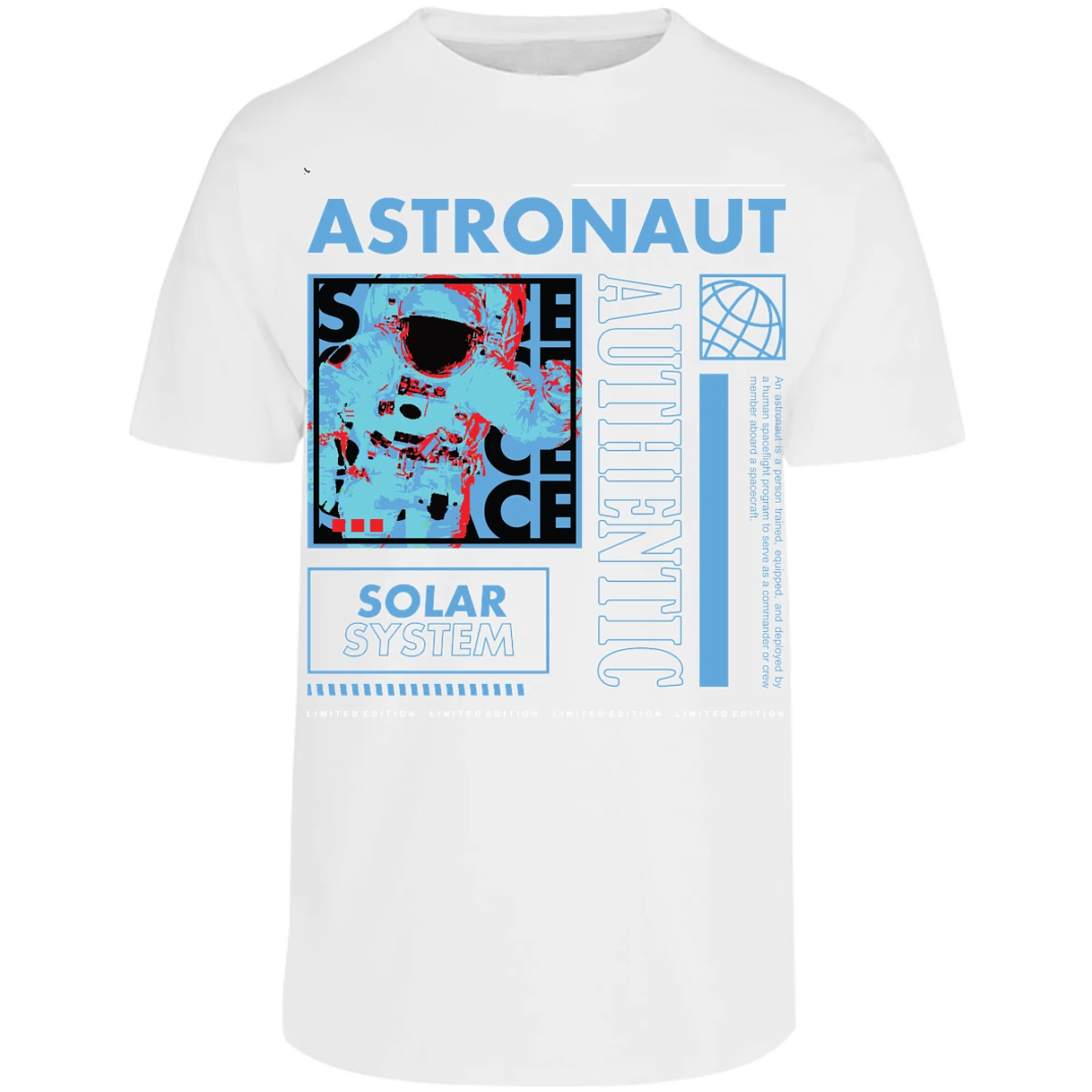 Playera Urbano Style Spacecraft Astronaut 69 para Adulto 13