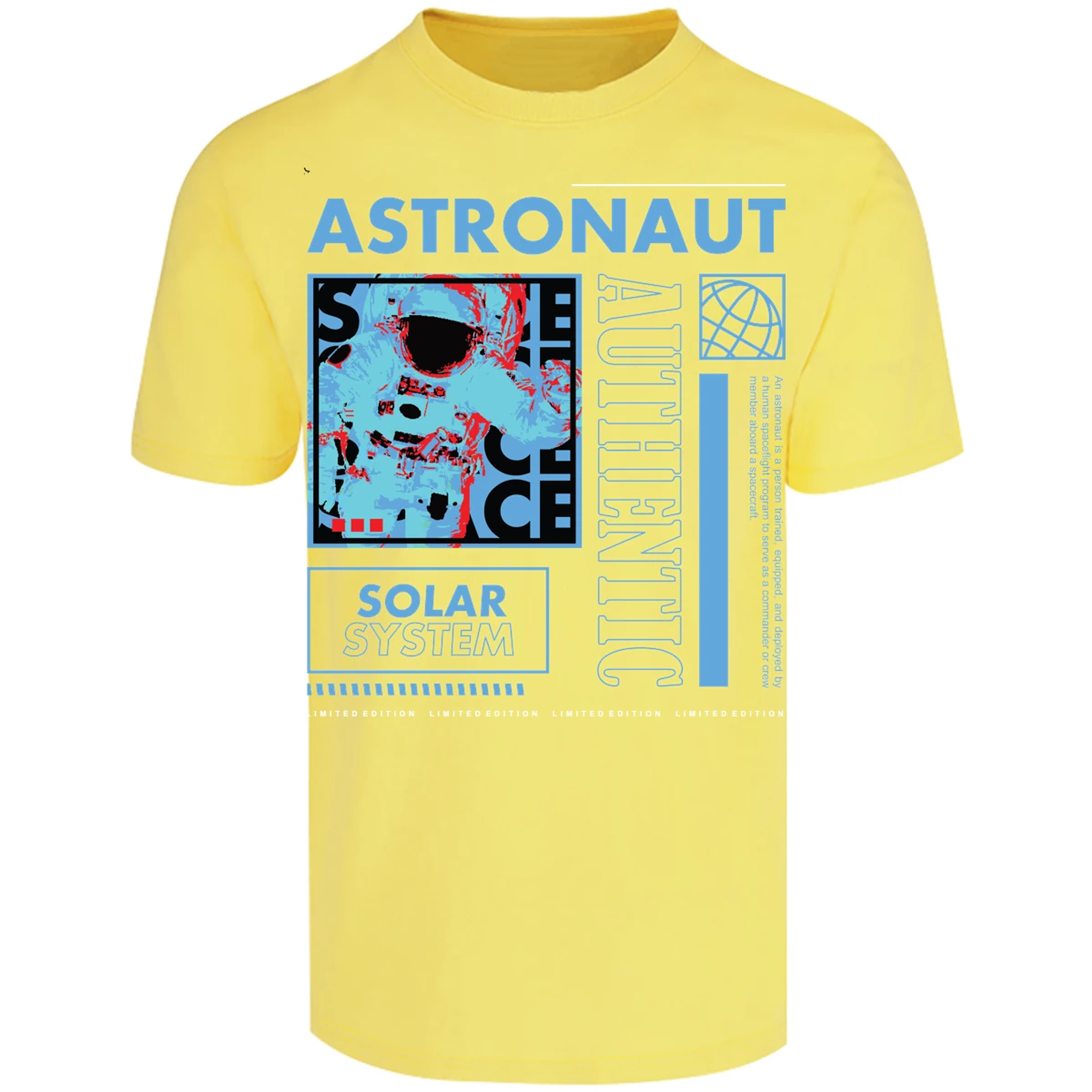 Playera Urbano Style Spacecraft Astronaut 69 para Adulto 23