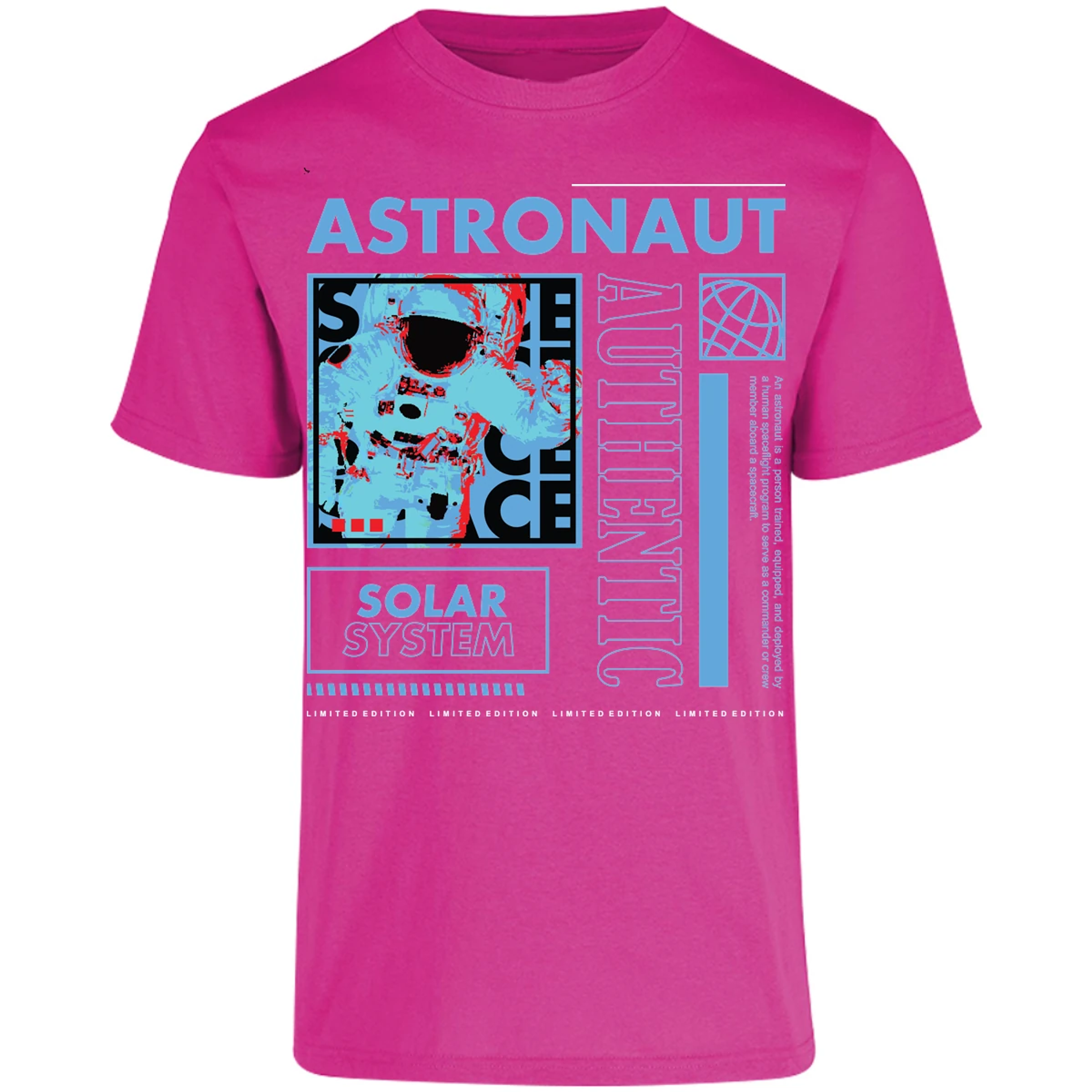 Playera Urbano Style Spacecraft Astronaut 69 para Adulto 22