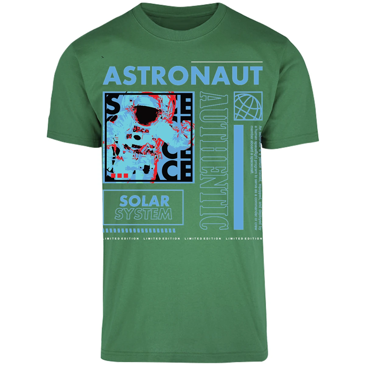 Playera Urbano Style Spacecraft Astronaut 69 para Adulto 17