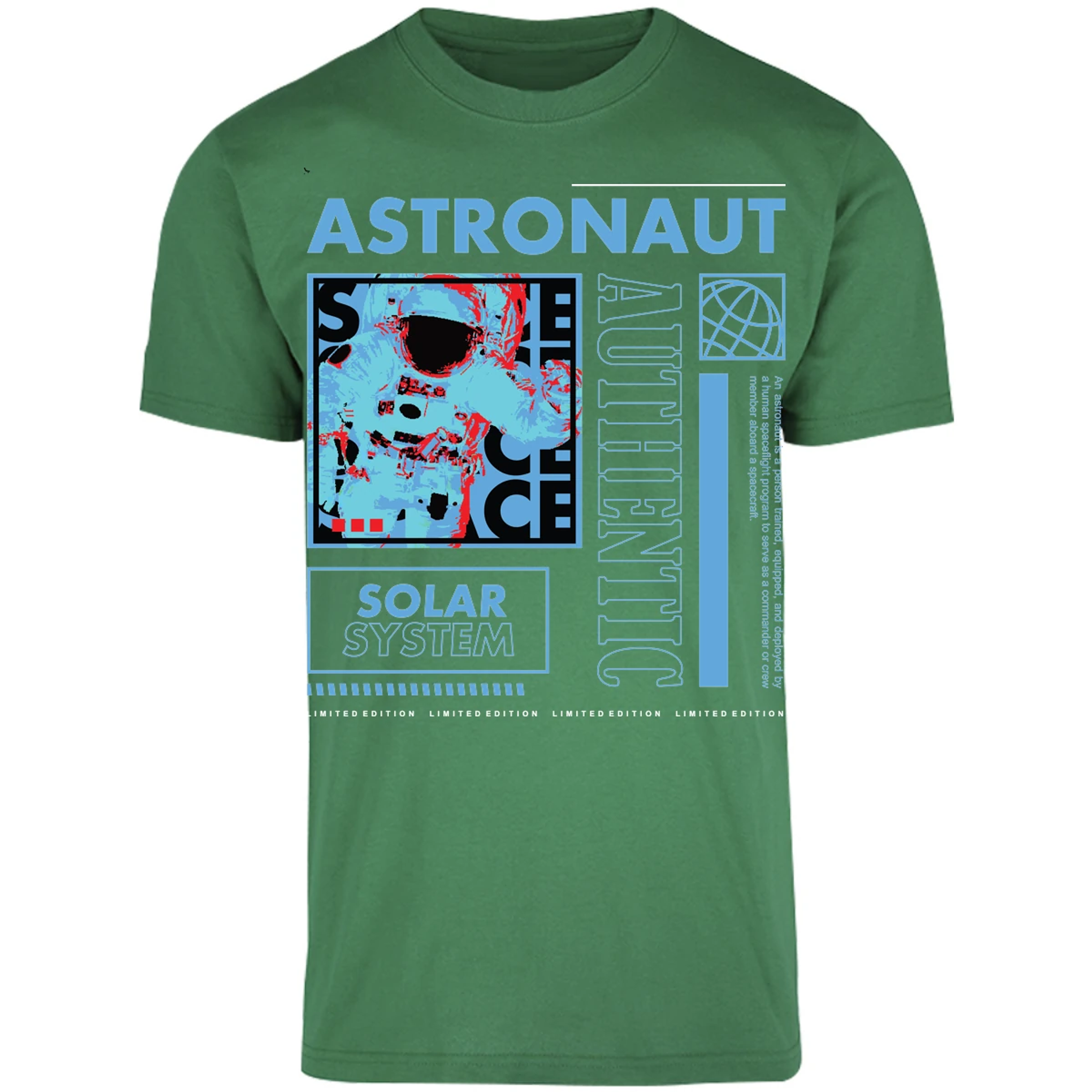 Playera Urbano Style Spacecraft Astronaut 69 para Adulto 17