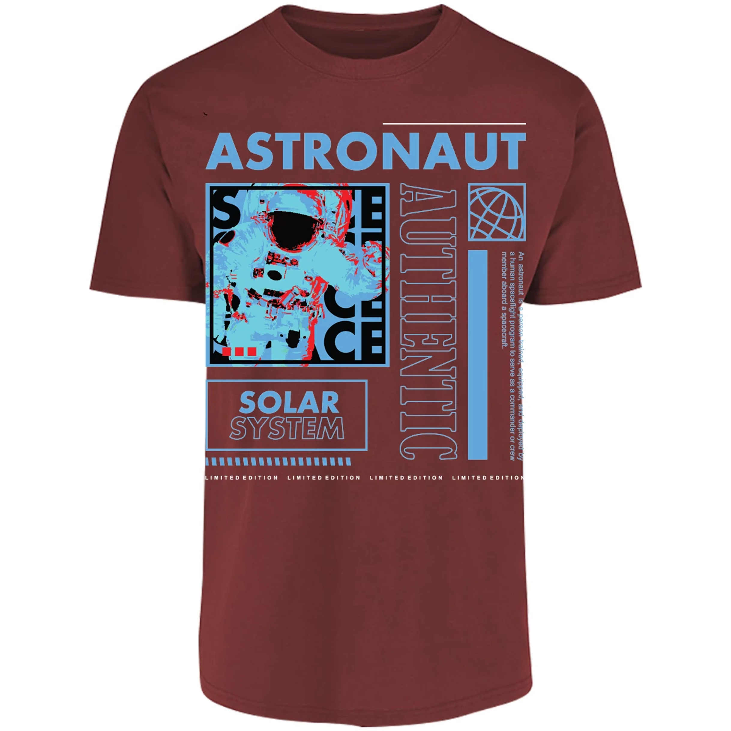 Playera Urbano Style Spacecraft Astronaut 69 para Adulto 12