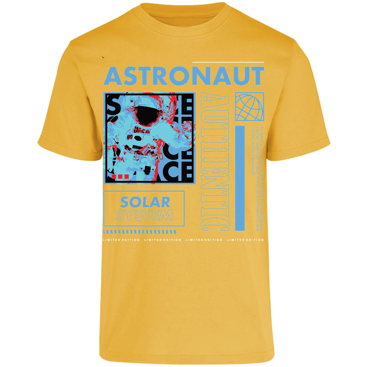 Playera Urbano Style Spacecraft Astronaut 69 para Adulto 1