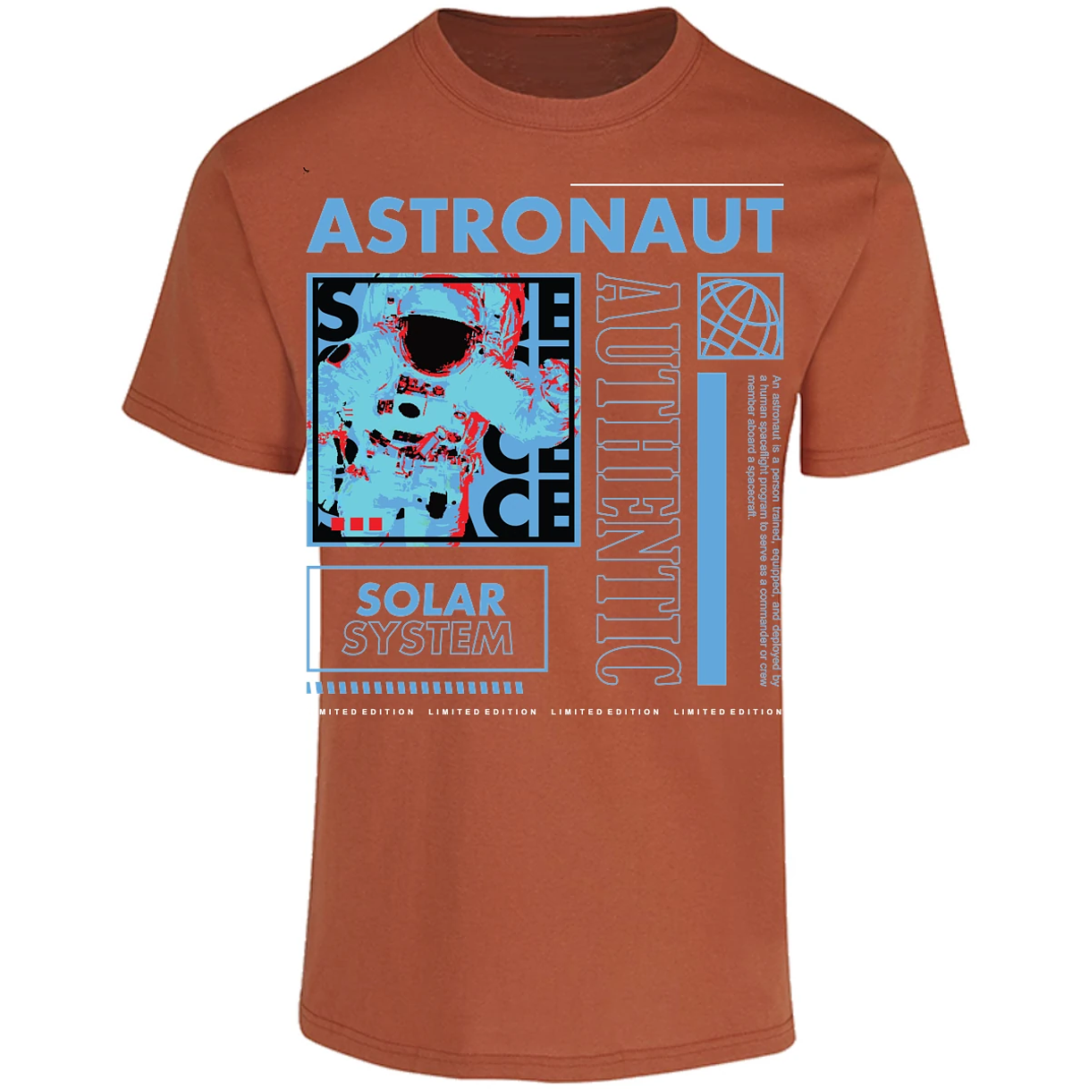 Playera Urbano Style Spacecraft Astronaut 69 para Adulto 8