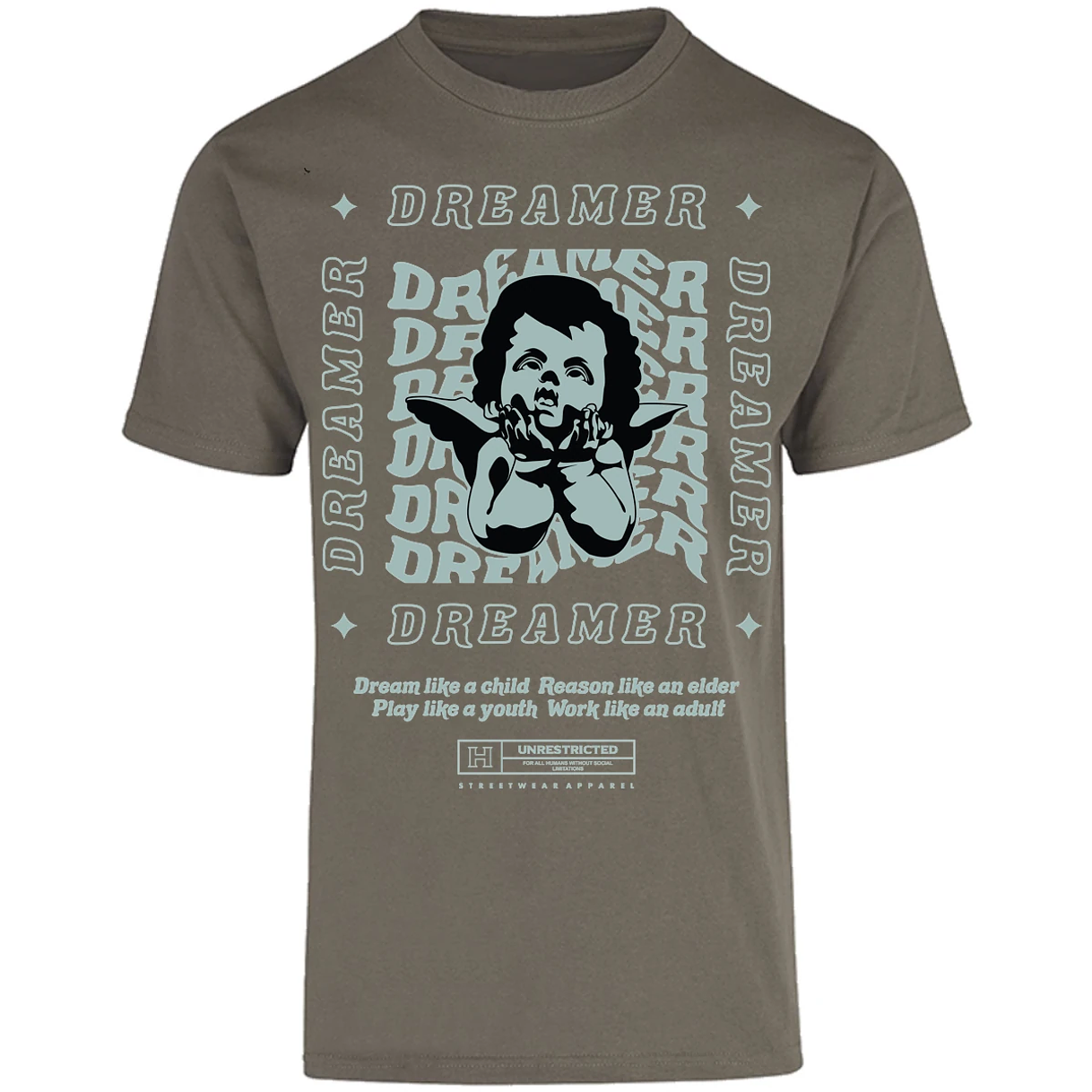 Playera Urbano Style Dreamer 417 para Adulto 20