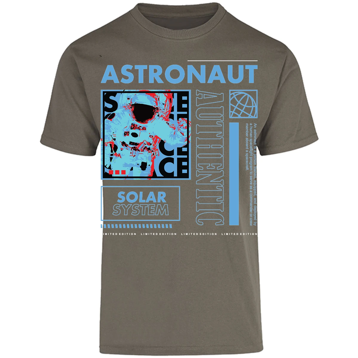Playera Urbano Style Spacecraft Astronaut 69 para Adulto 9