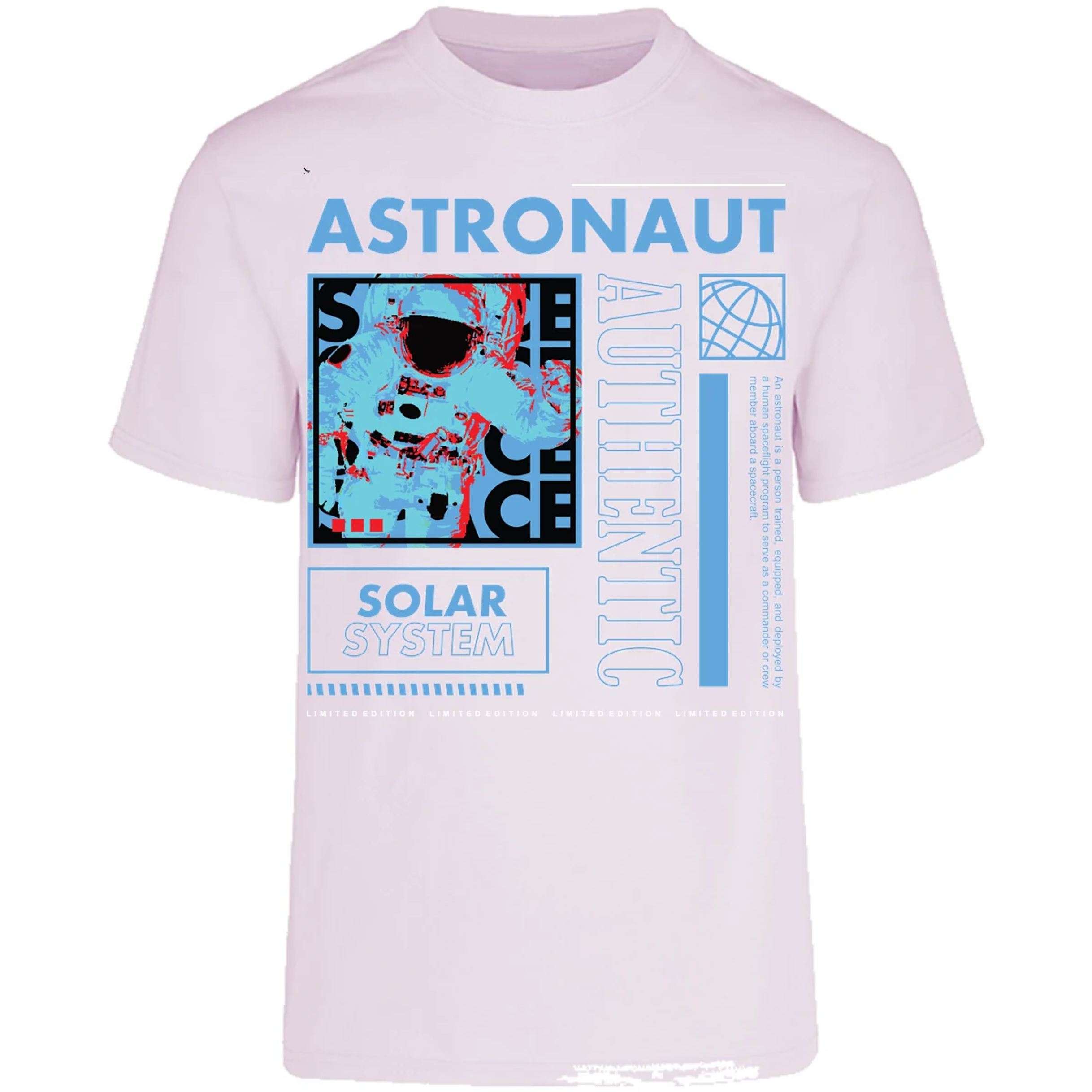 Playera Urbano Style Spacecraft Astronaut 69 para Adulto 14