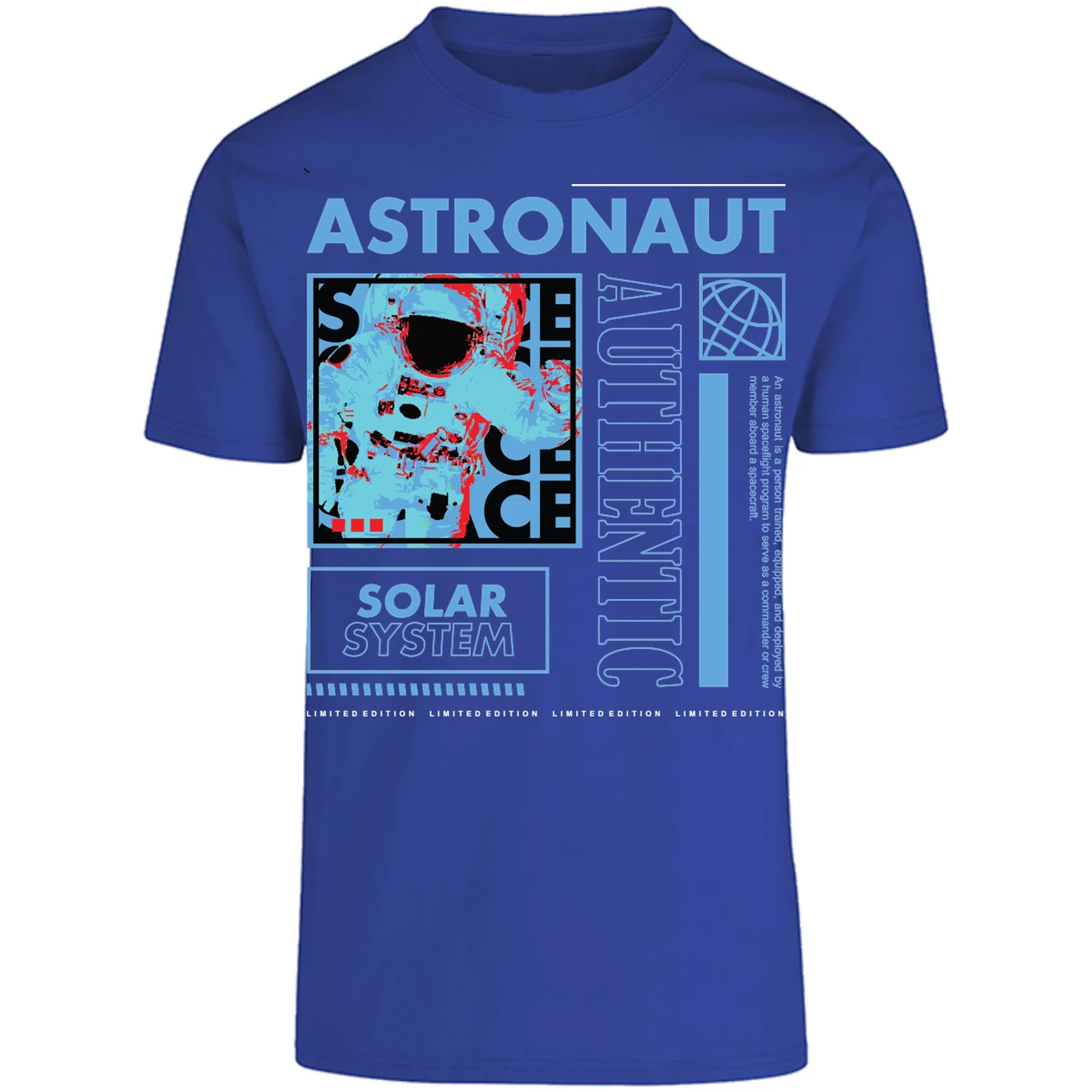 Playera Urbano Style Spacecraft Astronaut 69 para Adulto 20