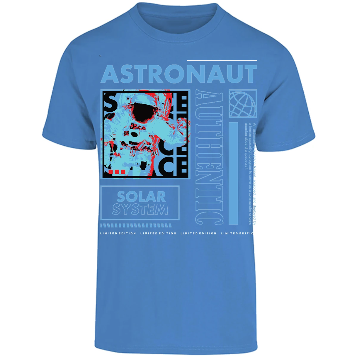 Playera Urbano Style Spacecraft Astronaut 69 para Adulto 25
