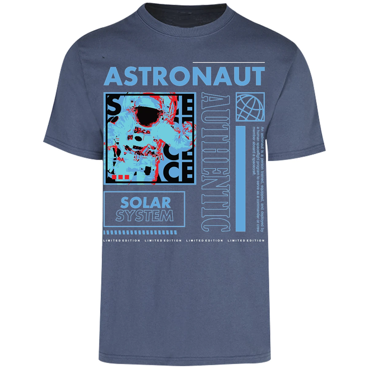 Playera Urbano Style Spacecraft Astronaut 69 para Adulto 28