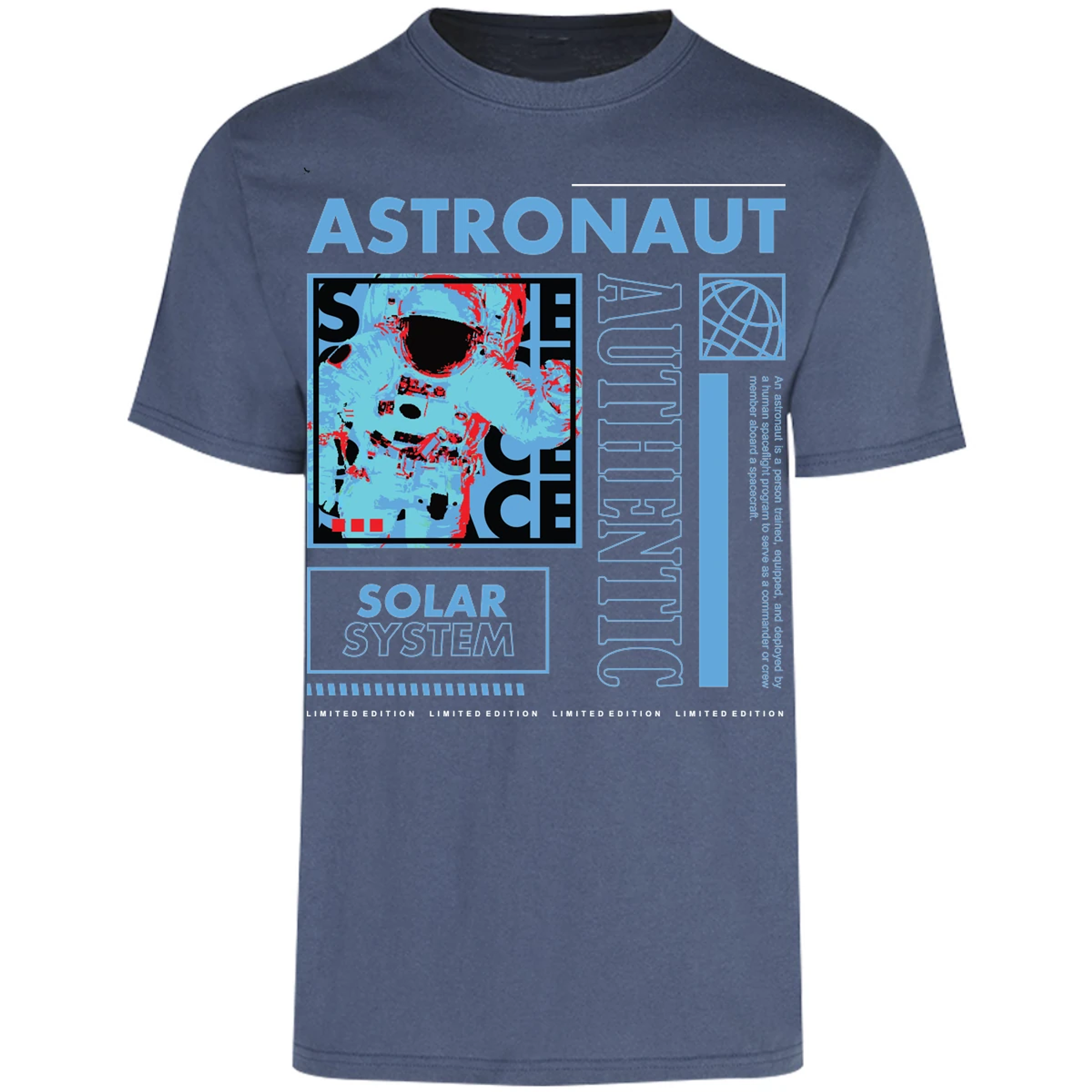 Playera Urbano Style Spacecraft Astronaut 69 para Adulto 28