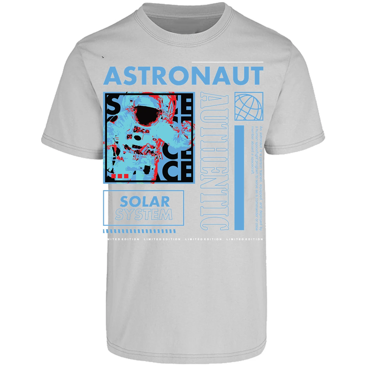 Playera Urbano Style Spacecraft Astronaut 69 para Adulto 29