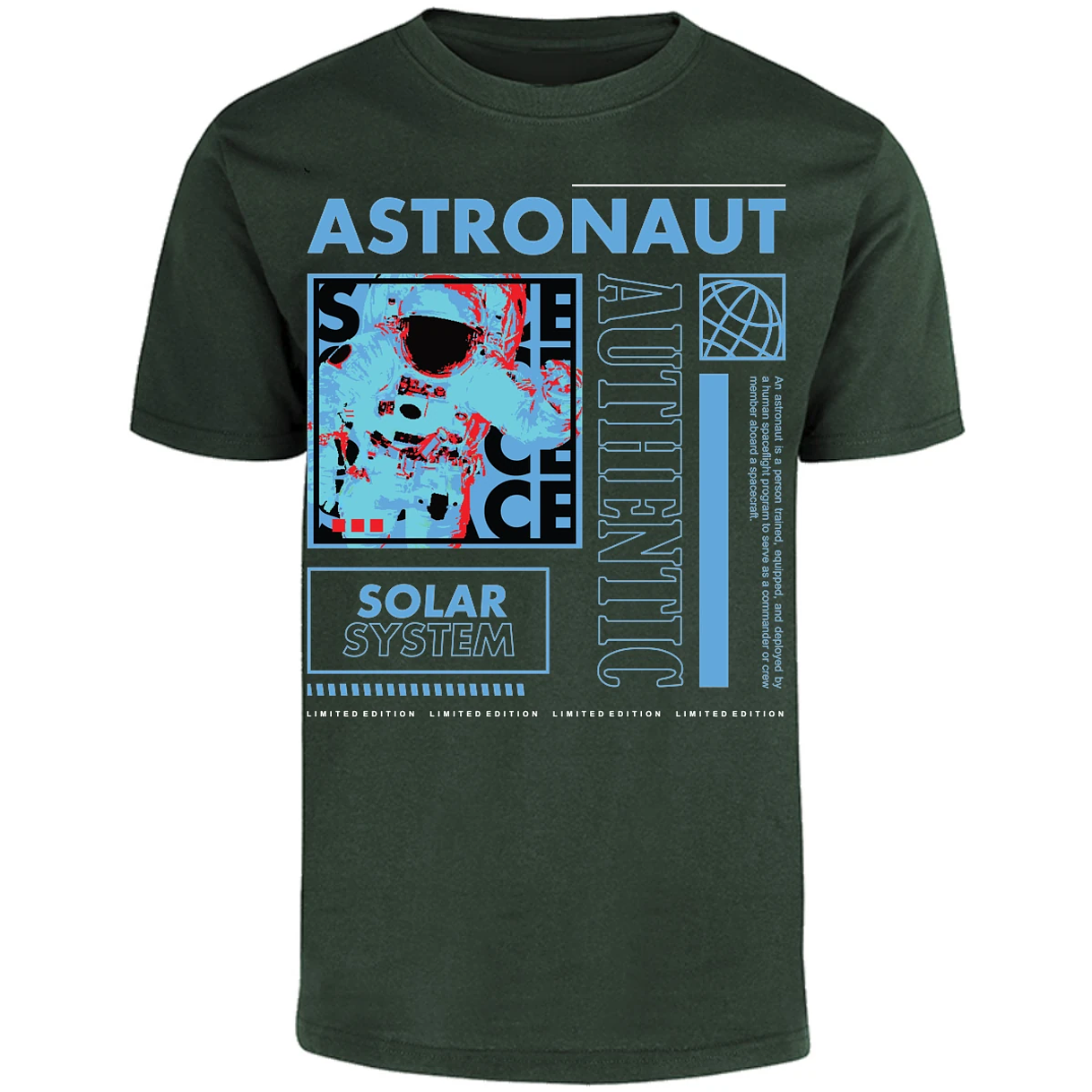 Playera Urbano Style Spacecraft Astronaut 69 para Adulto 30