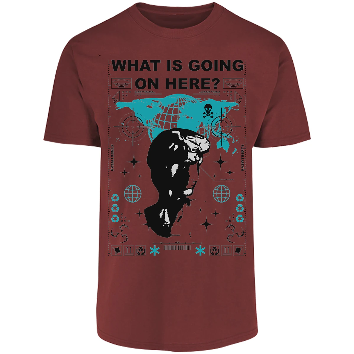 Playera Urbano Style What Going 176 para Adulto 17