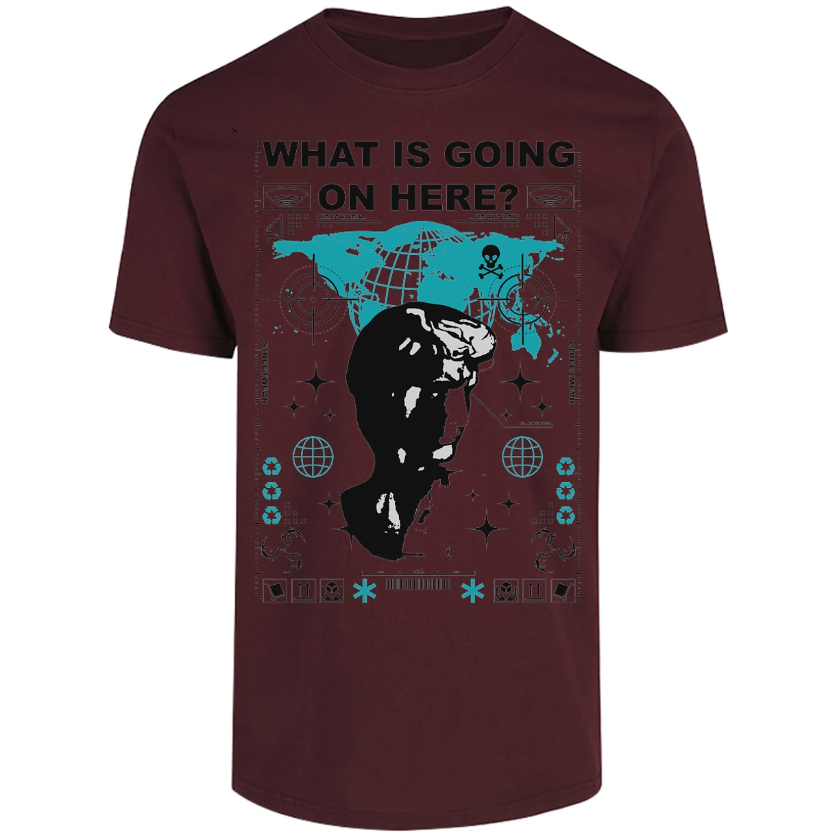 Playera Urbano Style What Going 176 para Adulto 19