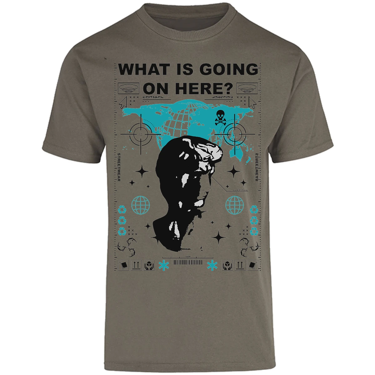 Playera Urbano Style What Going 176 para Adulto 15