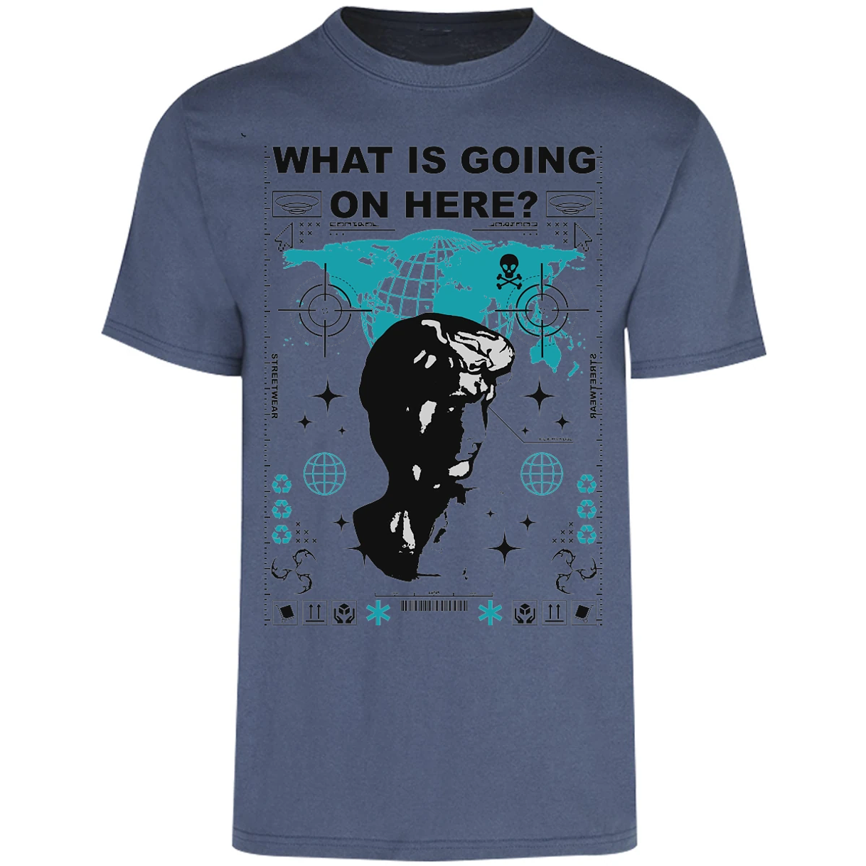 Playera Urbano Style What Going 176 para Adulto 22