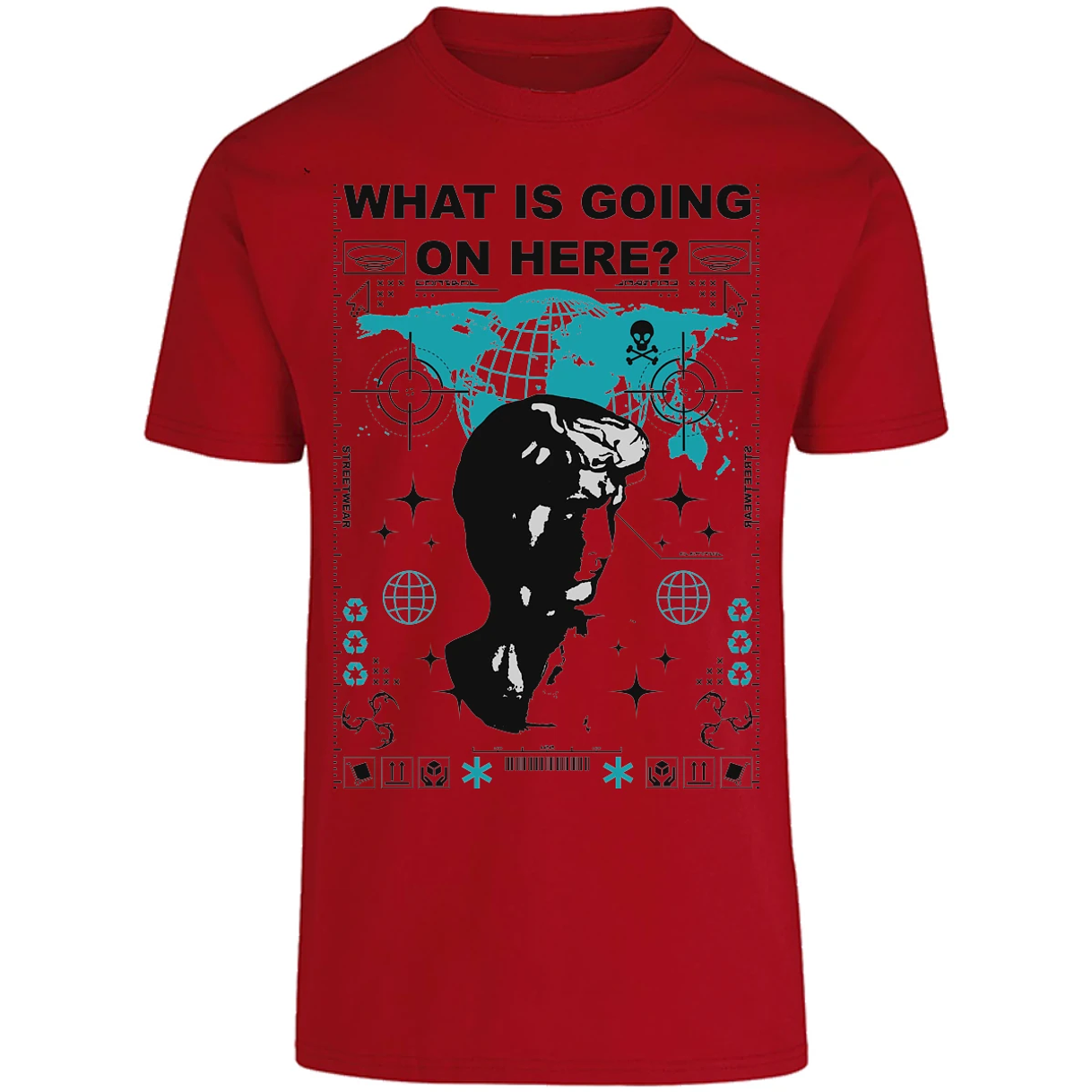 Playera Urbano Style What Going 176 para Adulto 25