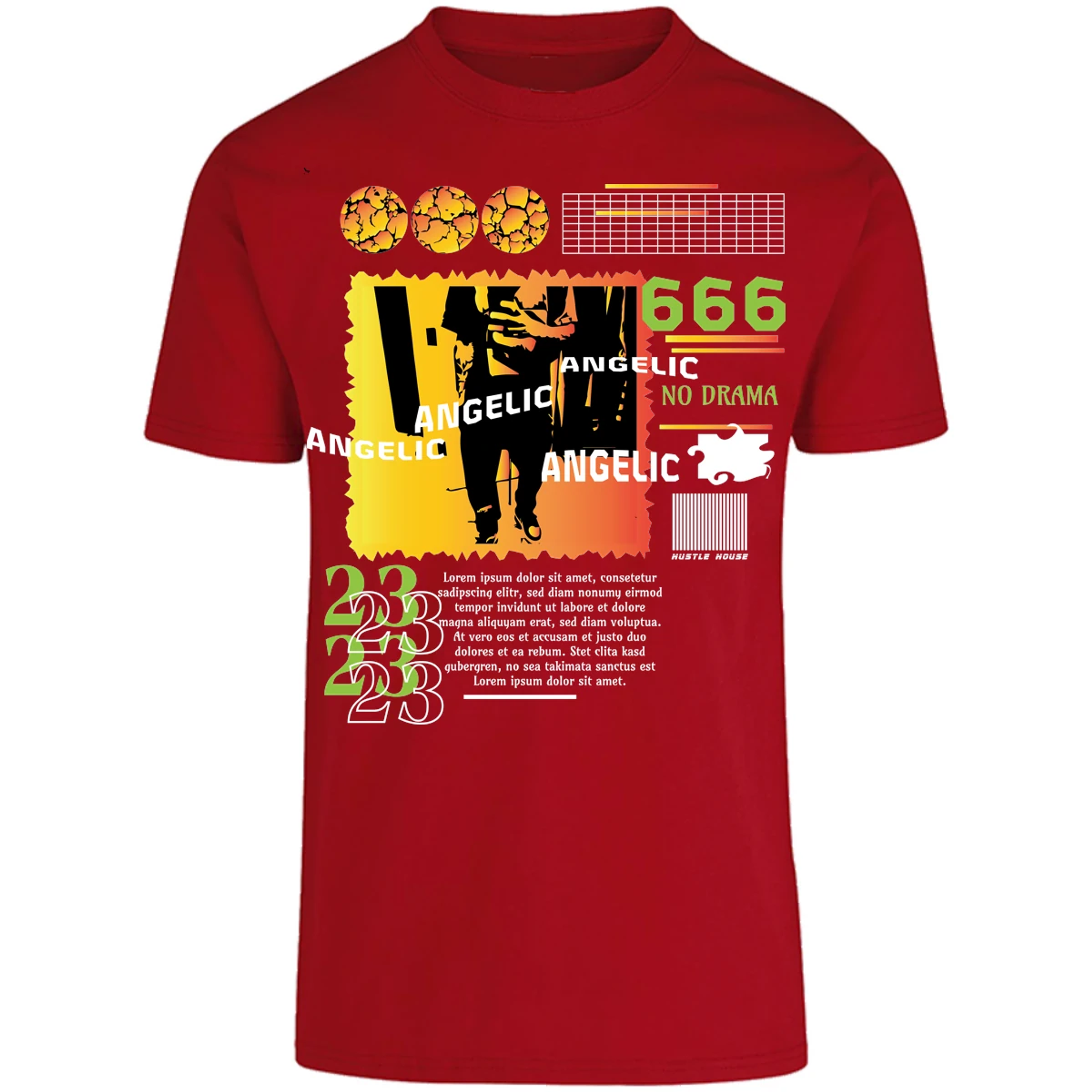 Playera Urbano Style Angel para Adulto 15