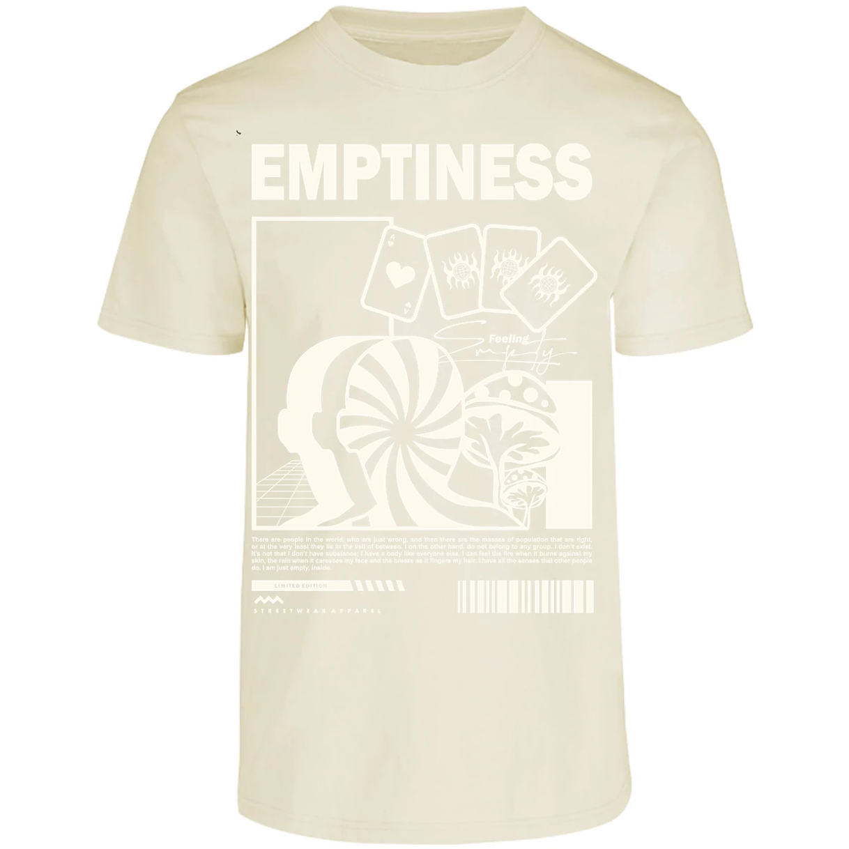 Playera Urbano Style Emptiness 231 para Adulto 7