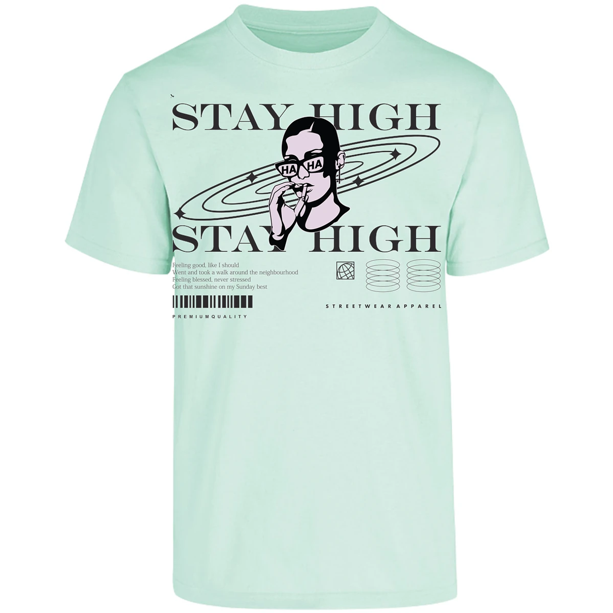 Playera Urbano Style Feeling Good 74 para Adulto 26