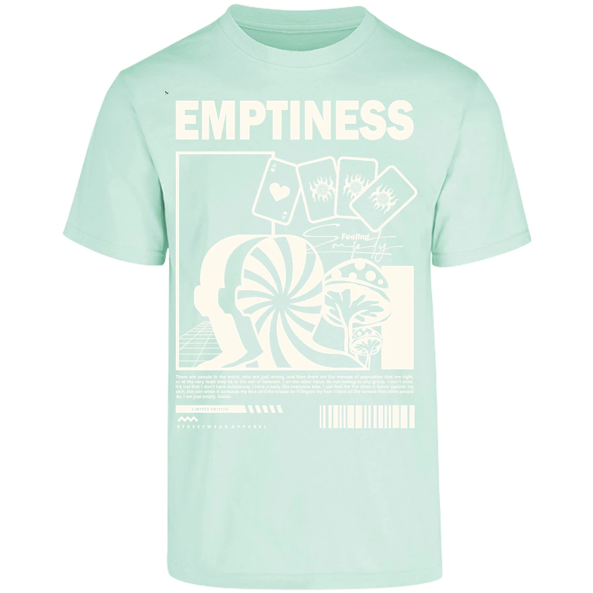 Playera Urbano Style Emptiness 231 para Adulto 8
