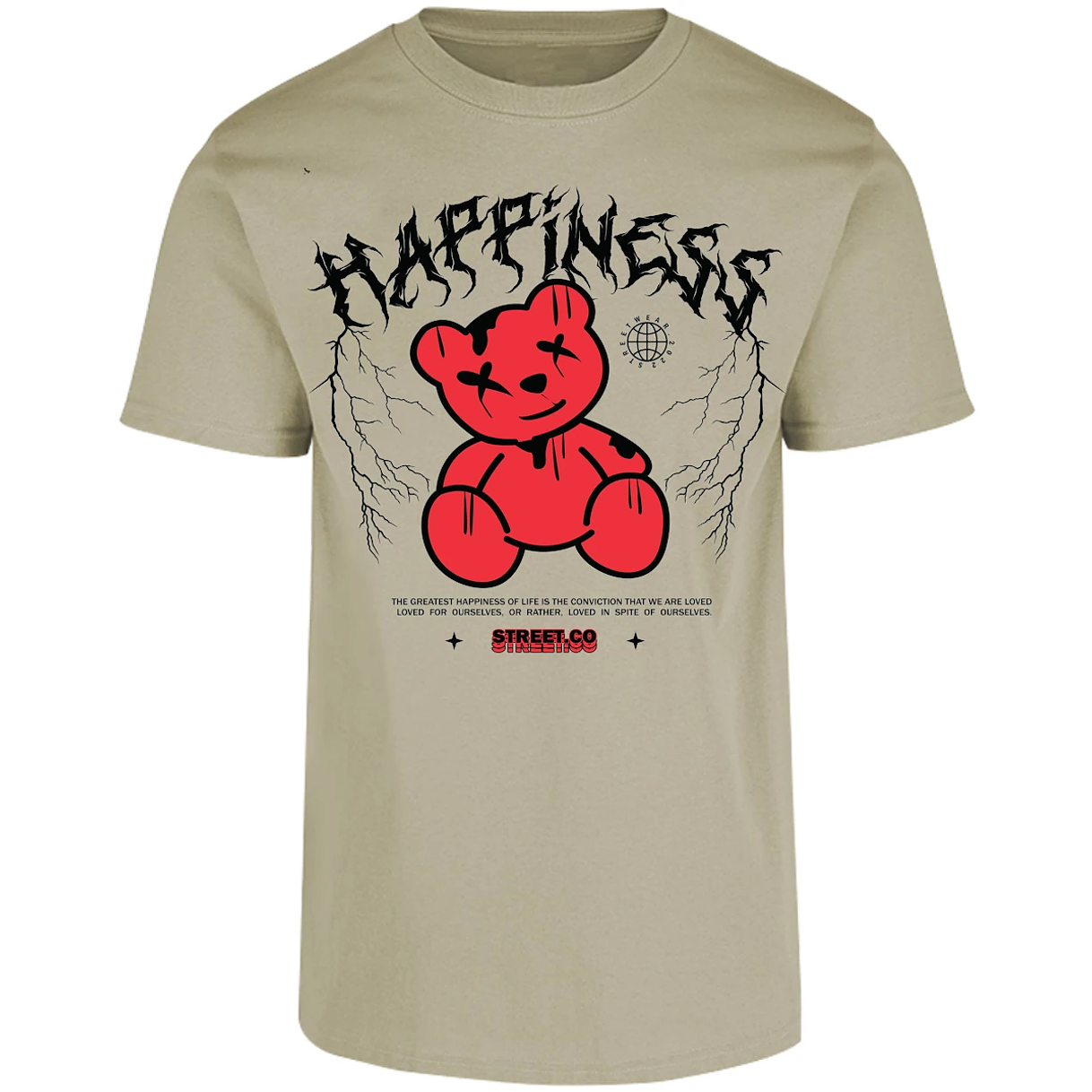 Playera Urbano Style Streetco Happoness 456 para Adulto 15