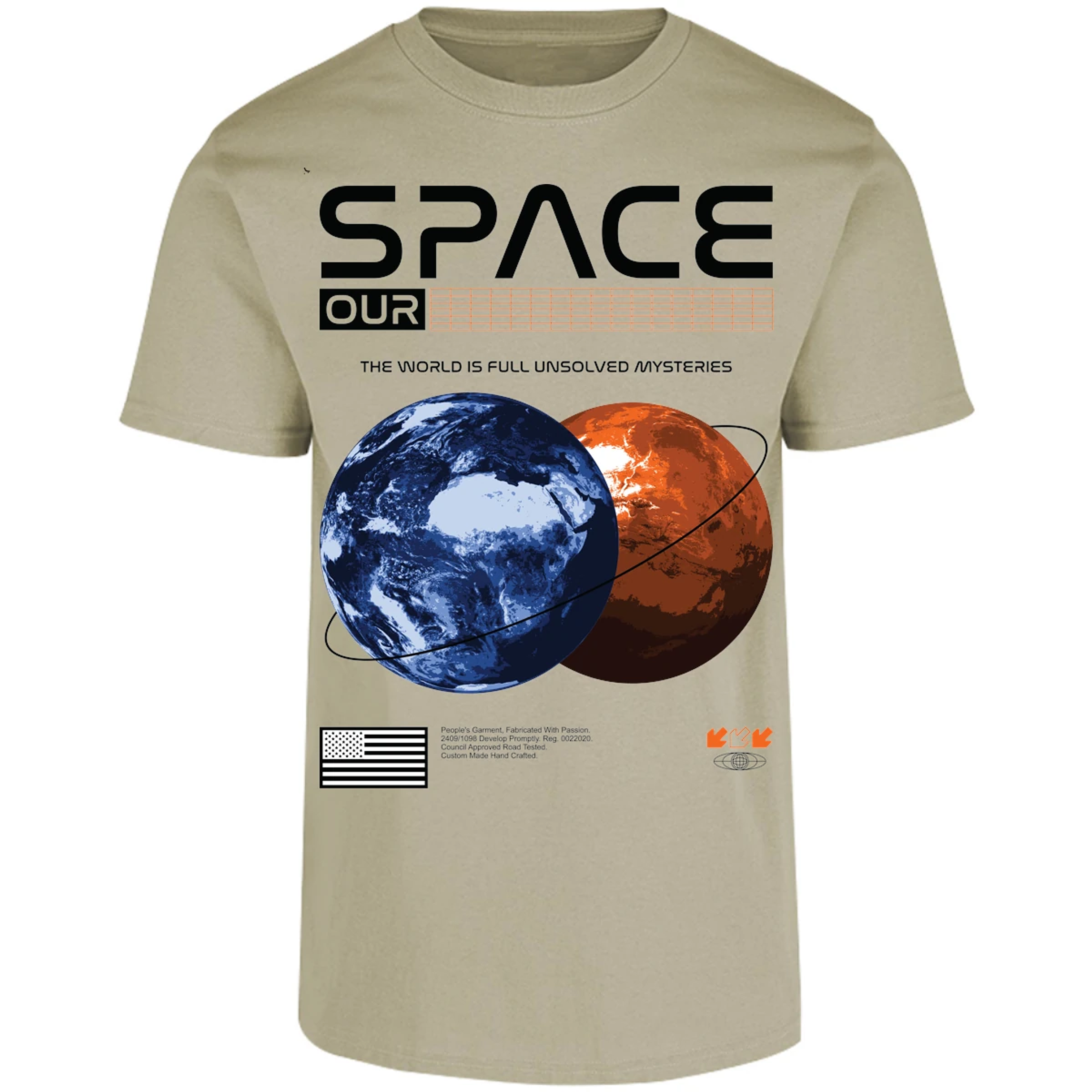 Playera Urbano Style Space 426 para Adulto 21