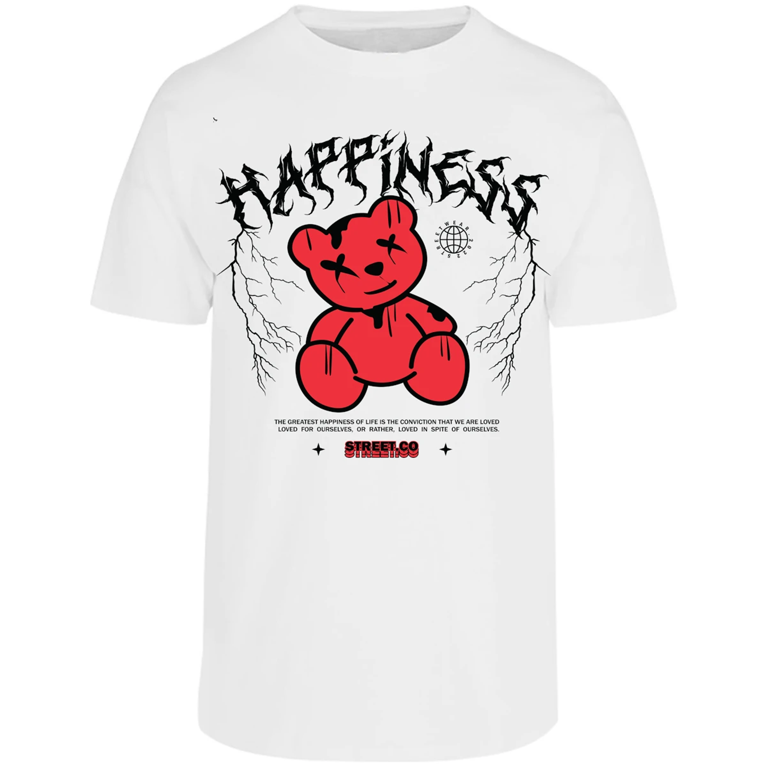 Playera Urbano Style Streetco Happoness 456 para Adulto 10