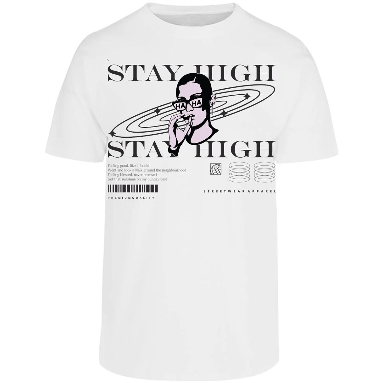 Playera Urbano Style Feeling Good 74 para Adulto 28