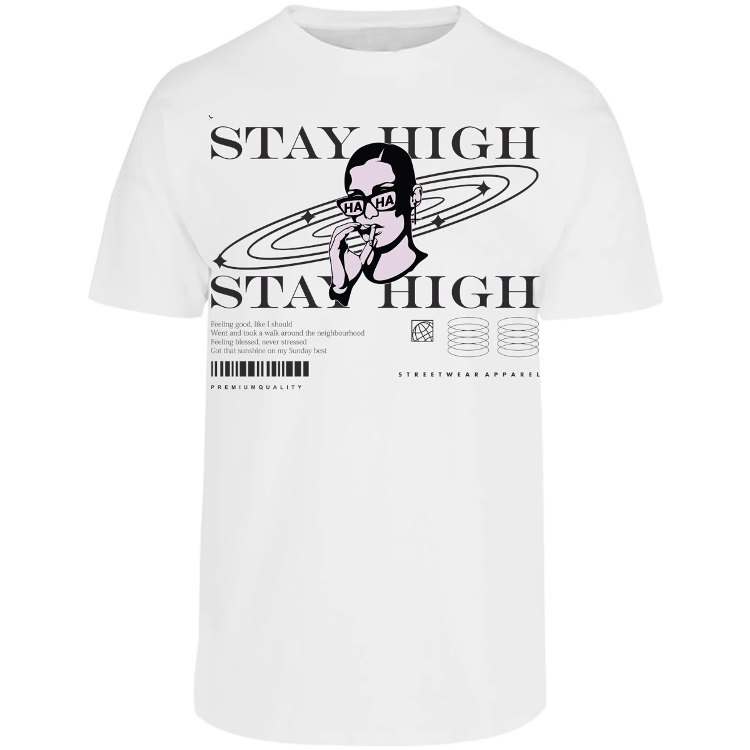 Playera Urbano Style Feeling Good 74 para Adulto 28