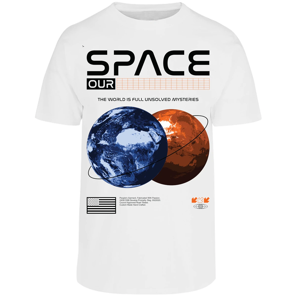 Playera Urbano Style Space 426 para Adulto 18