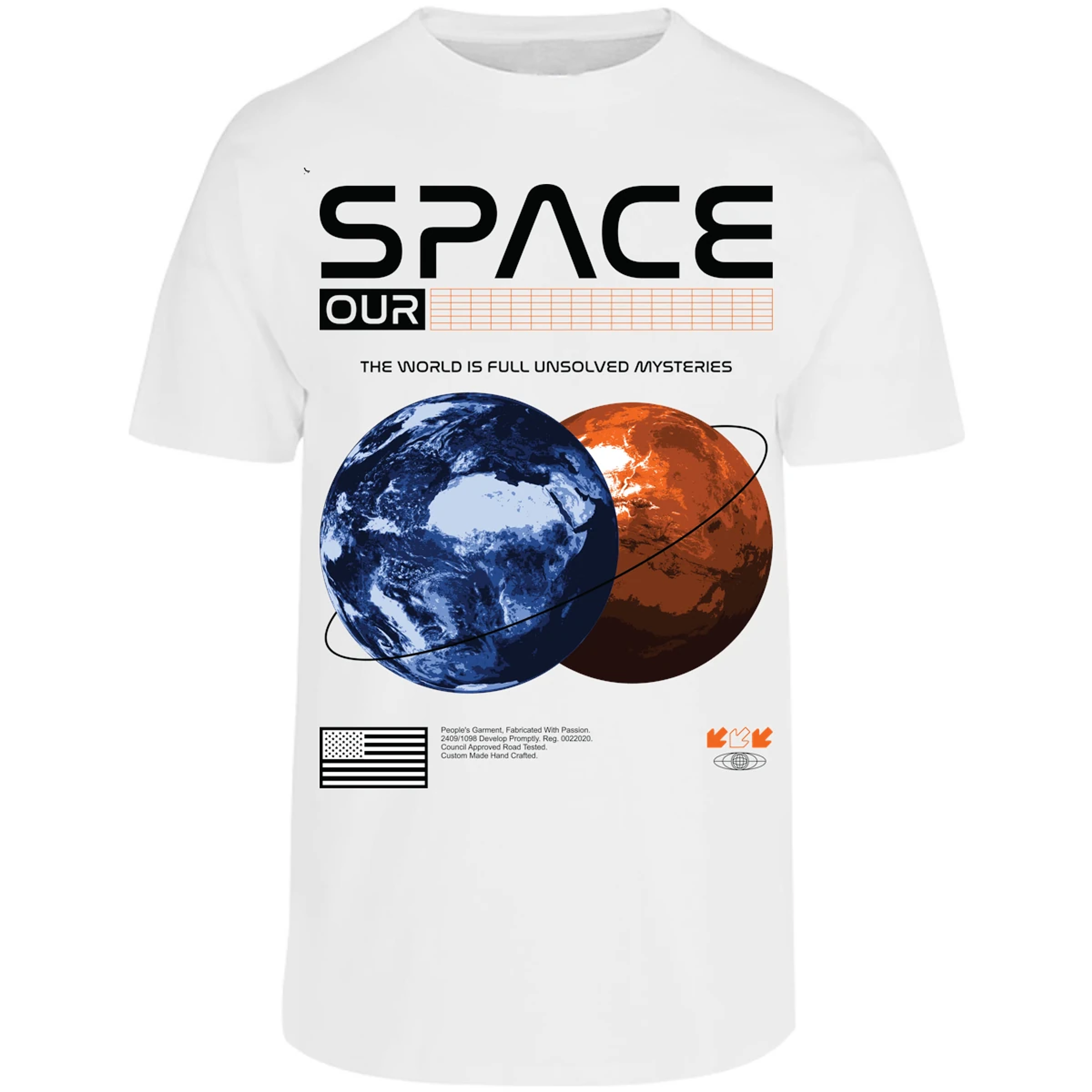 Playera Urbano Style Space 426 para Adulto 18